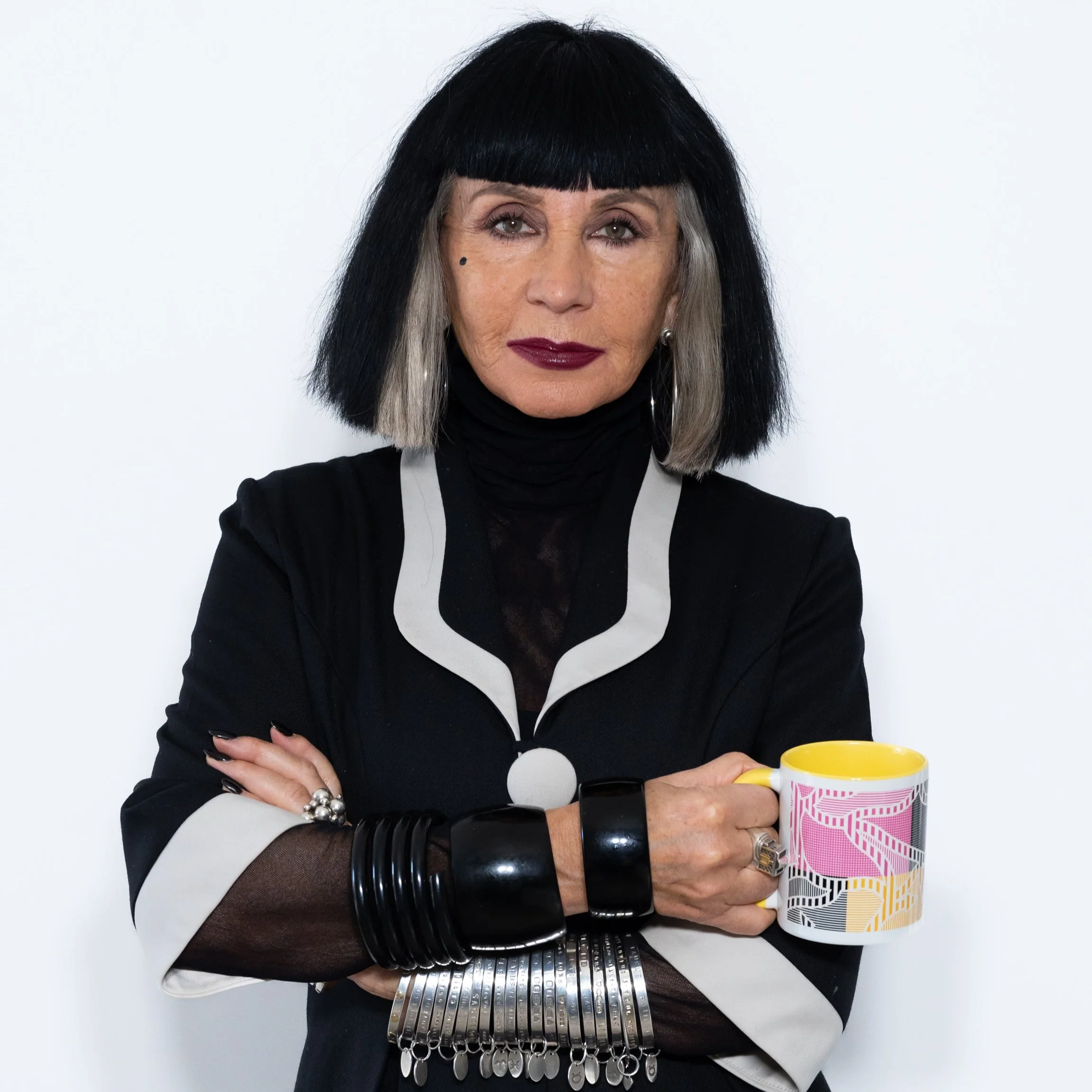 Sue Timney- Colour Block Arrow Mug - Image 5