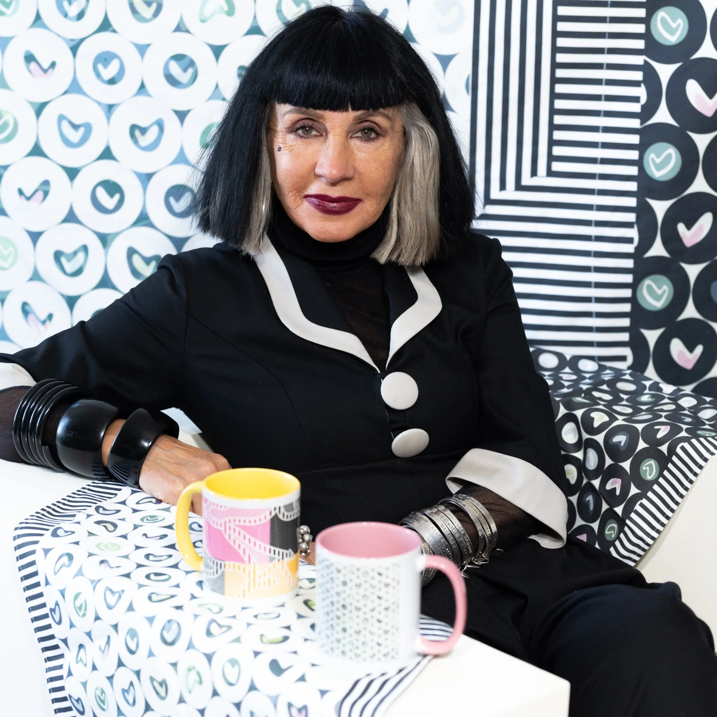 Sue Timney- Colour Block Arrow Mug - Image 7
