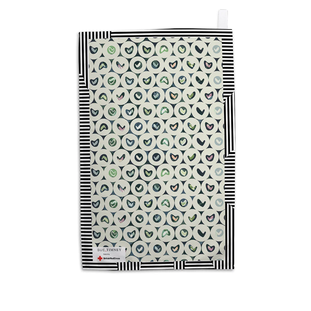 Sue Timney- Light Heart Tea Towel - Image 4