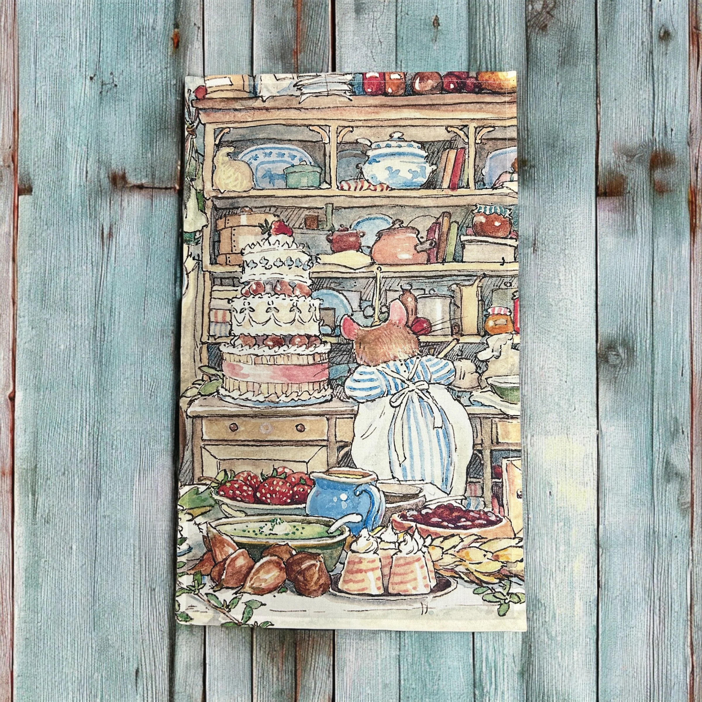 Summer Brambly Hedge | Tea towel