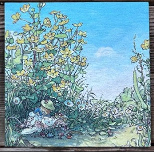 Summer Brambly Hedge | Wooden Coaster