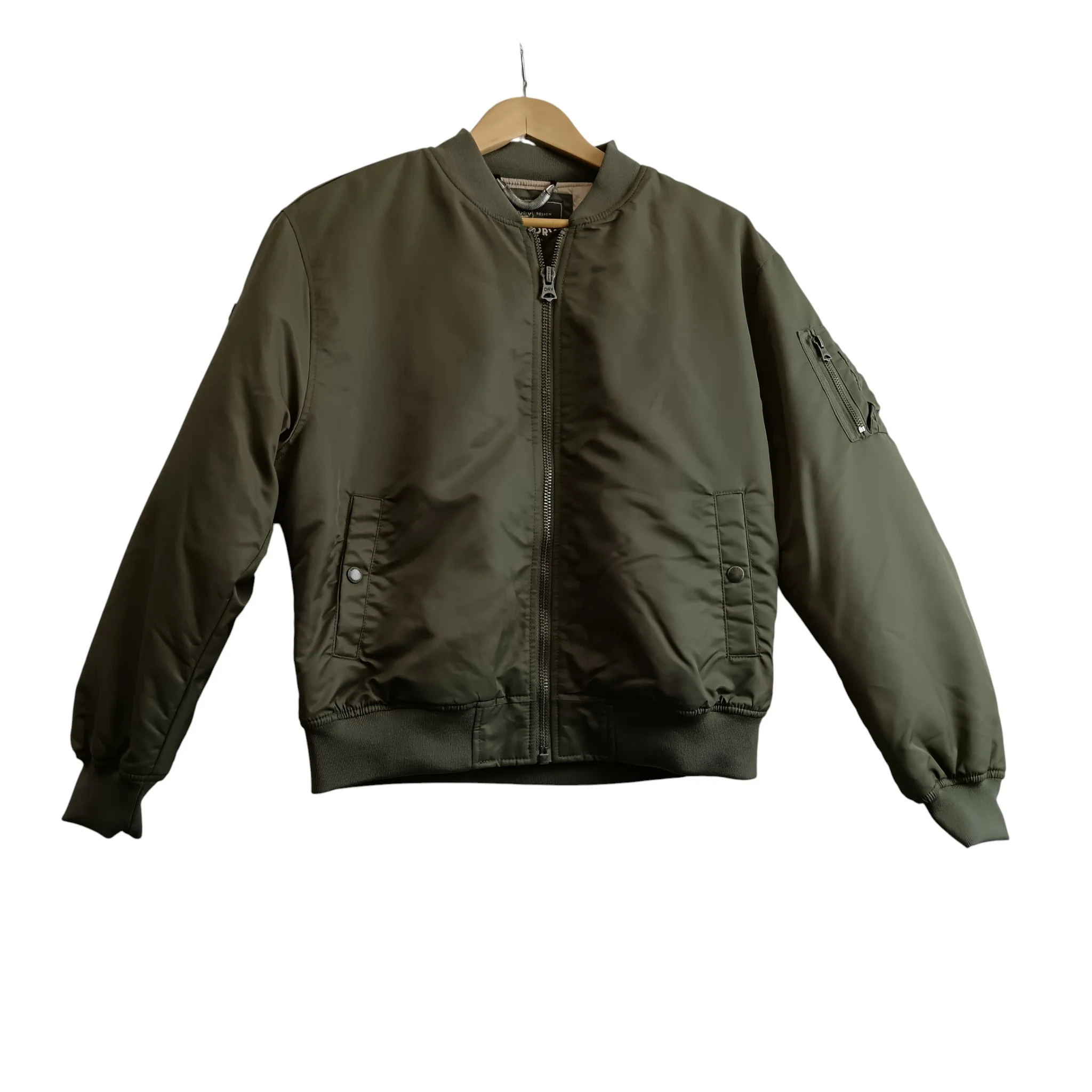 Superdry Military Inspired Ladies Dusty Olive Green Coat UK 10 -Tags On - Womenswear | Pre-loved