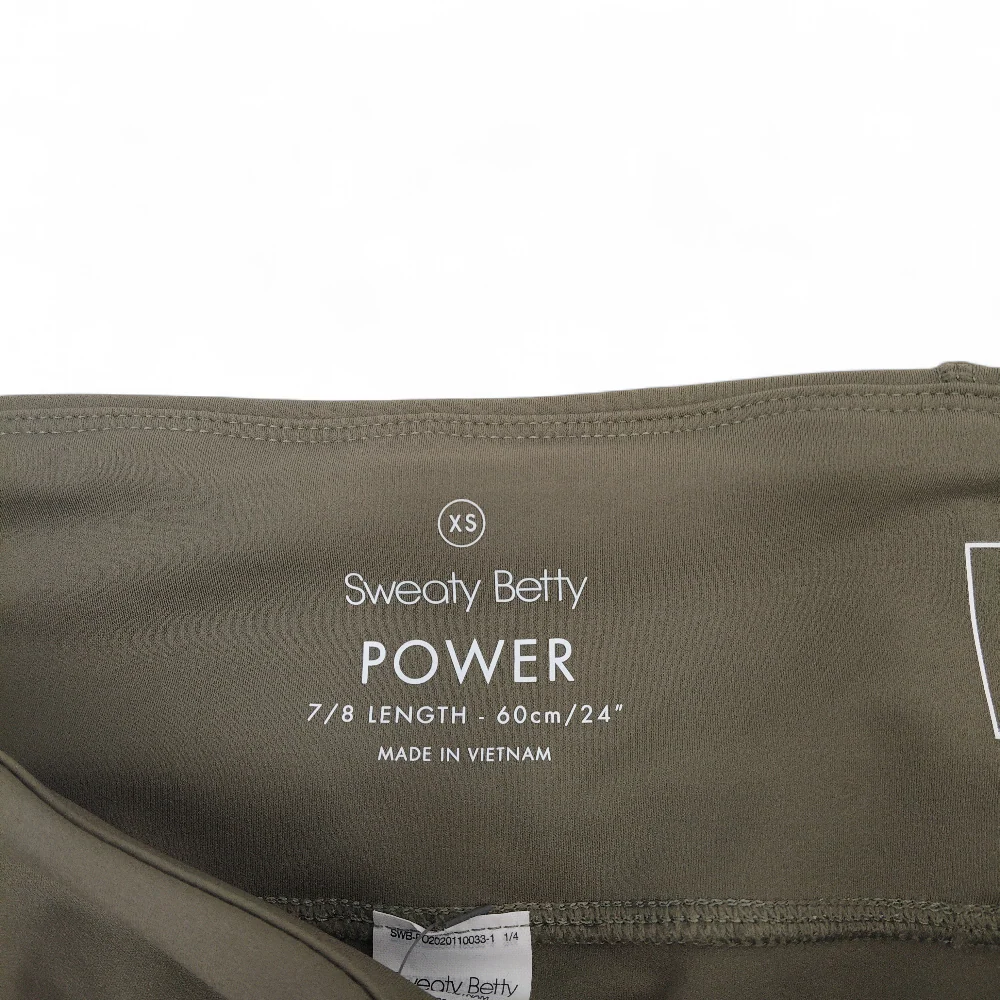 Sweaty Betty Power Gym Leggings XS Green Womenswear | Pre-loved - Image 5