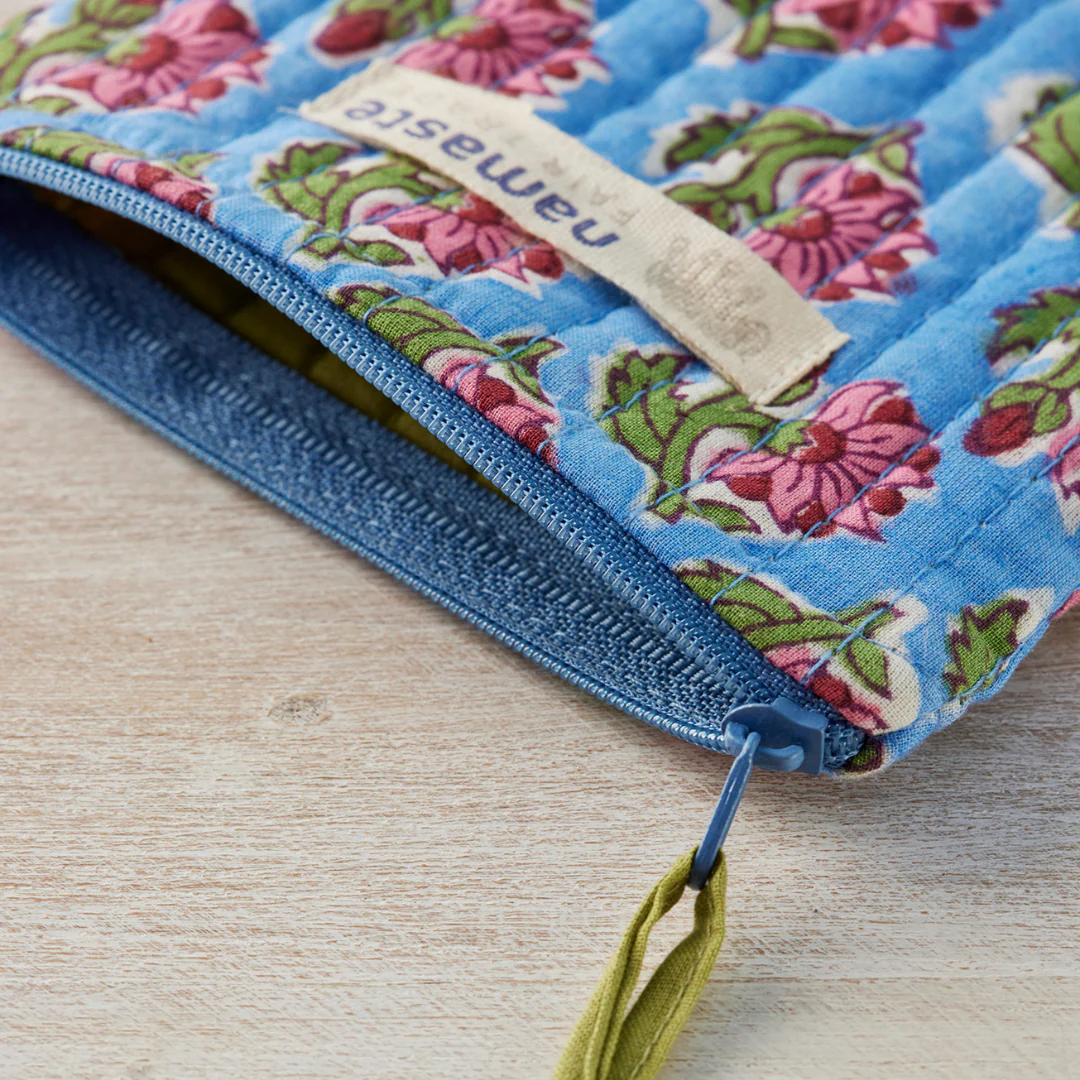 Taruni Block Print Coin Purse | Namaste - Image 3