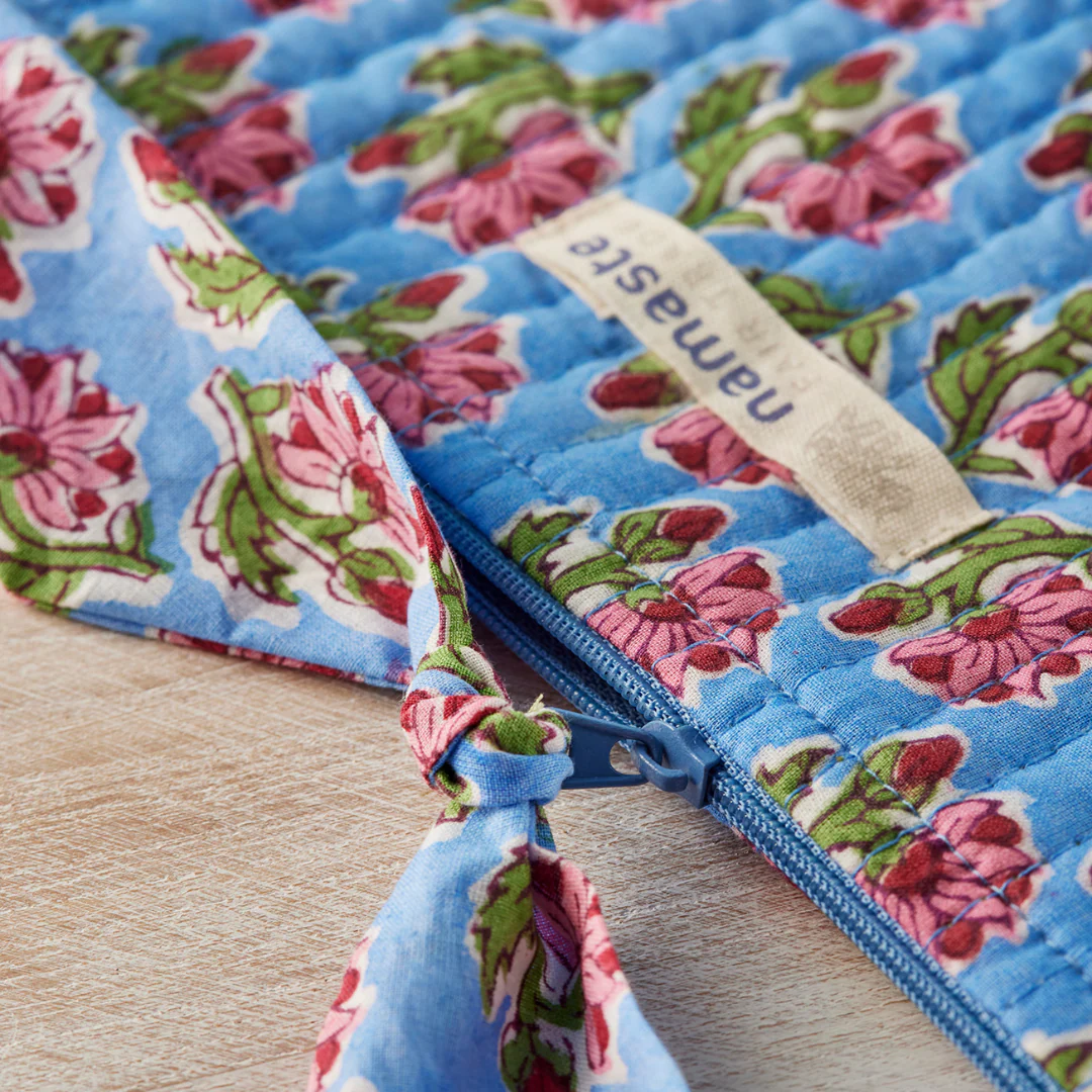 Taruni Block Print Pouch | Namaste - Image 2