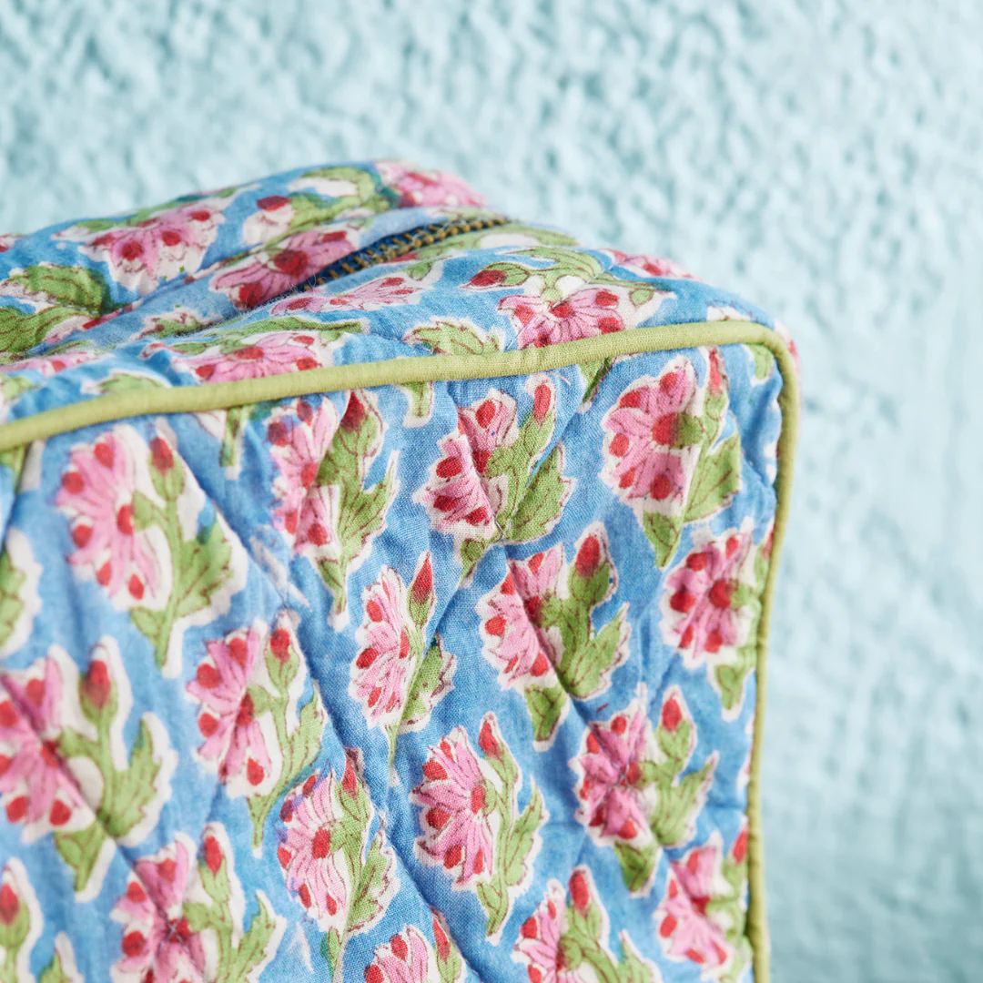 Taruni Block Print Wash Bag | Namaste - Image 2