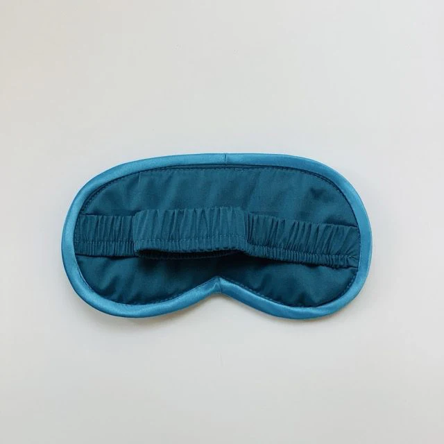 Teal Peacock | Eye mask | Raina Atelier - Image 3