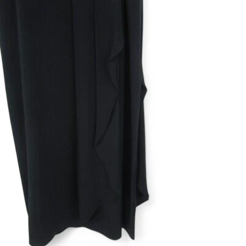 Temperley London Wrap Skirt Black UK 16 Bridesmaid Womenswear | Pre-loved - Image 5