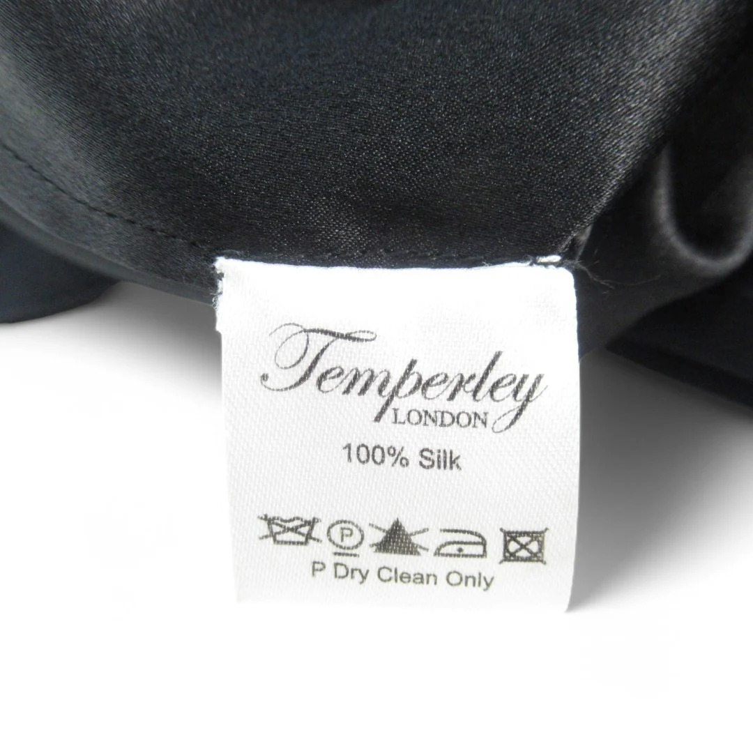 Temperley London Wrap Skirt Black UK 16 Bridesmaid Womenswear | Pre-loved - Image 6