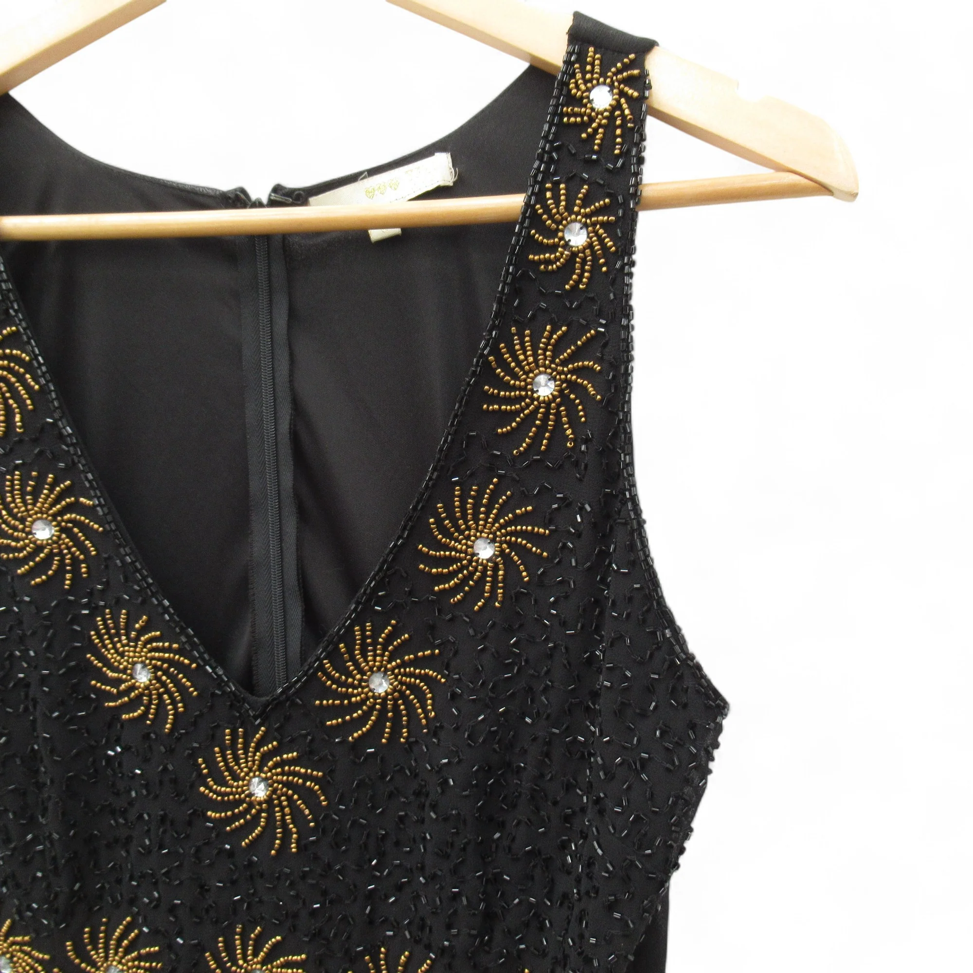 TFNC London Vintage Dress Black Small Womenswear | Pre-loved - Image 3