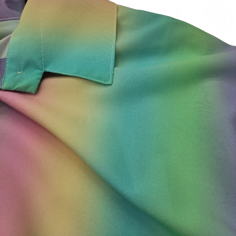 The Closet Queen Rainbow Shirt Dress XXL Womenswear | Pre-loved - Image 6