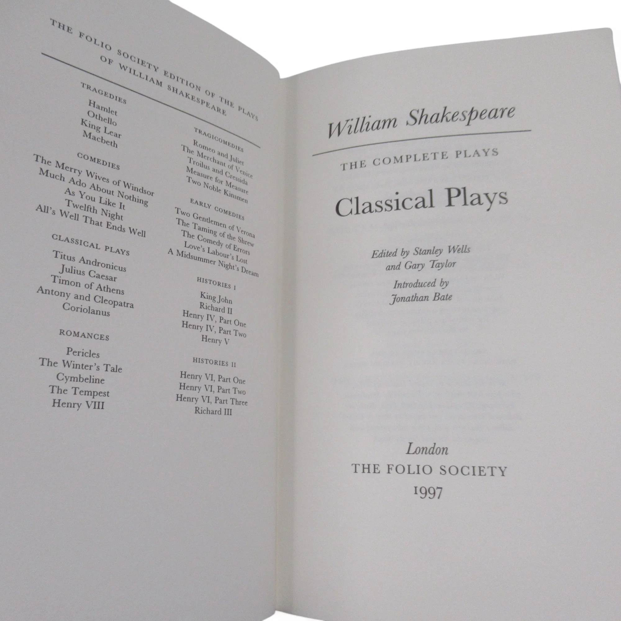 The Complete Plays by William Shakespeare 8 Vol. Folio 1998 | Preloved - Image 4
