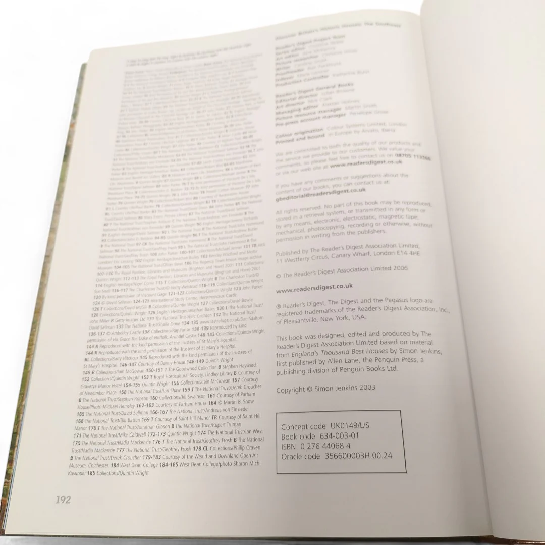The Southeast Simon Jenkins Reader's Digest Hardcover Book | Preloved - Image 5
