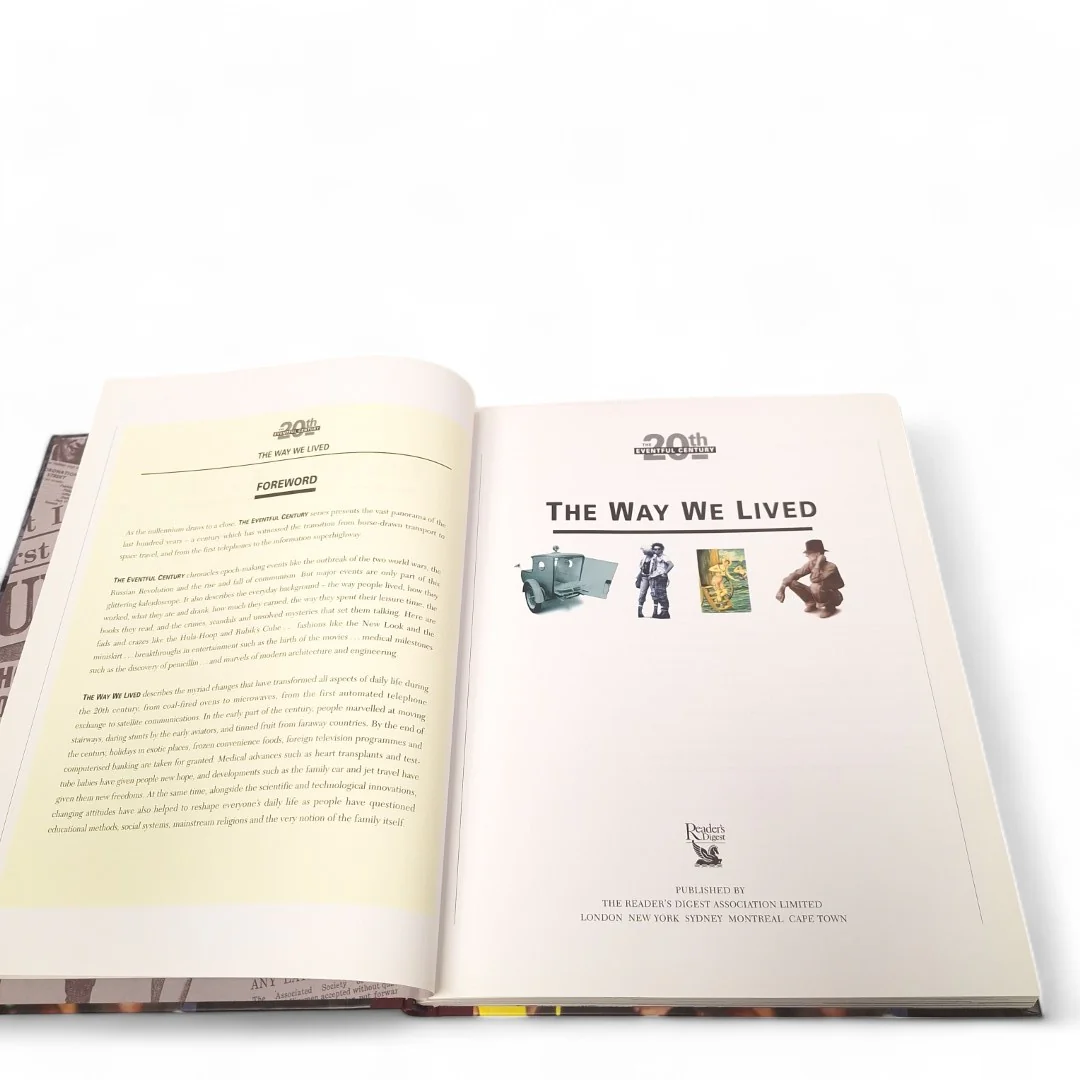 The Way We Lived Eventful 20th Century Reader's Digest Hardcover Book | Preloved - Image 5