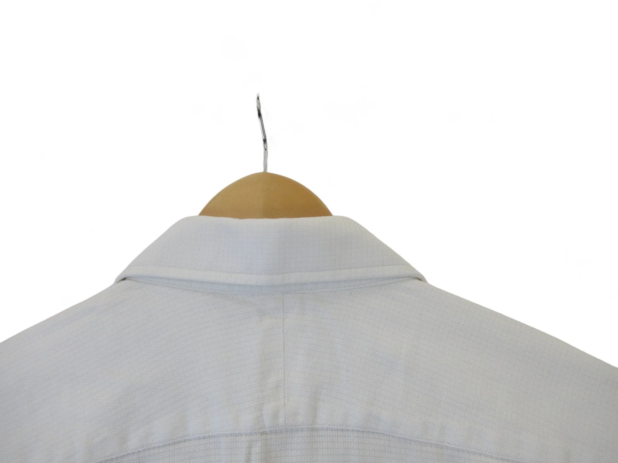 Thomas Pink 17.5" White Textured Formal Shirt Menswear | Preloved - Image 6
