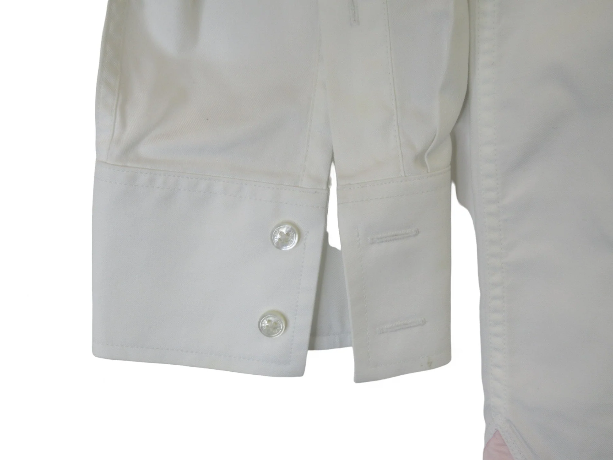 Thomas Pink 17" White Classic Cotton Shirt Menswear | Preloved - Image 4