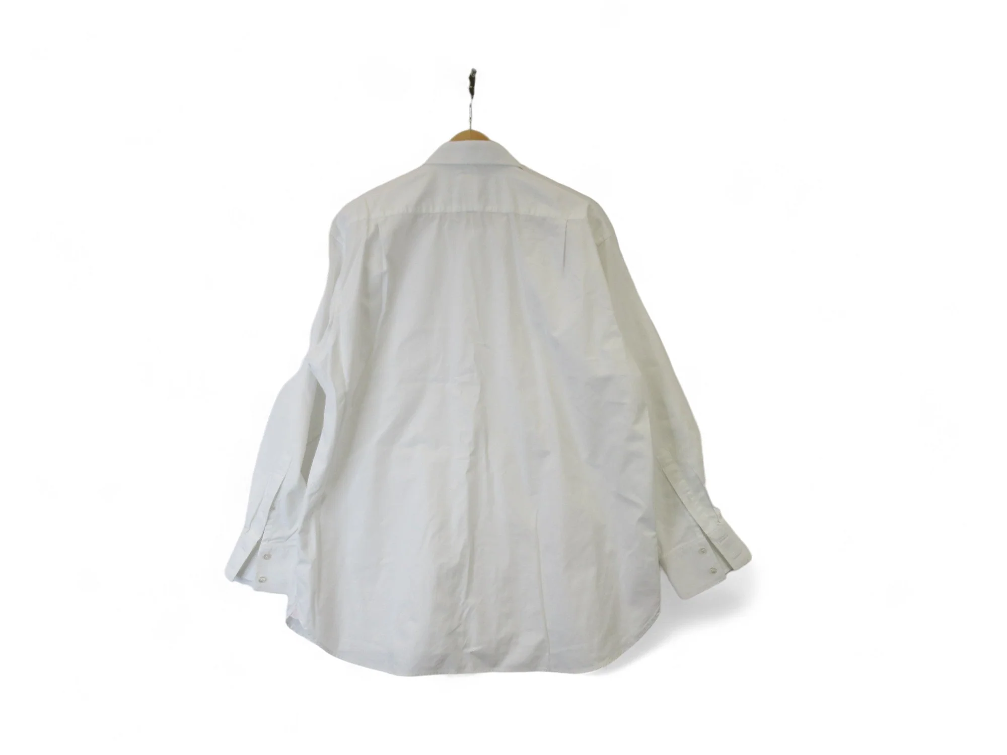 Thomas Pink 17" White Classic Cotton Shirt Menswear | Preloved - Image 5