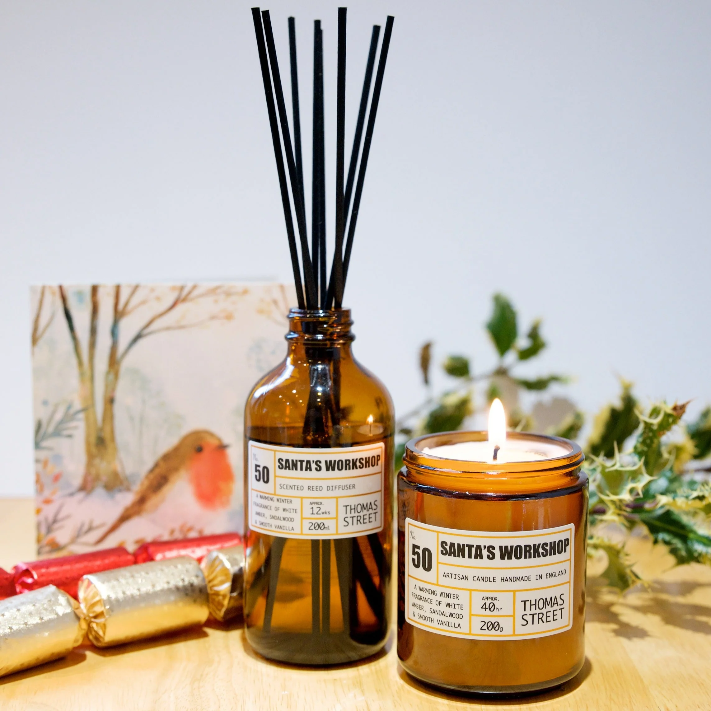Thomas Street Santa's Workshop Scented Candle - Image 2