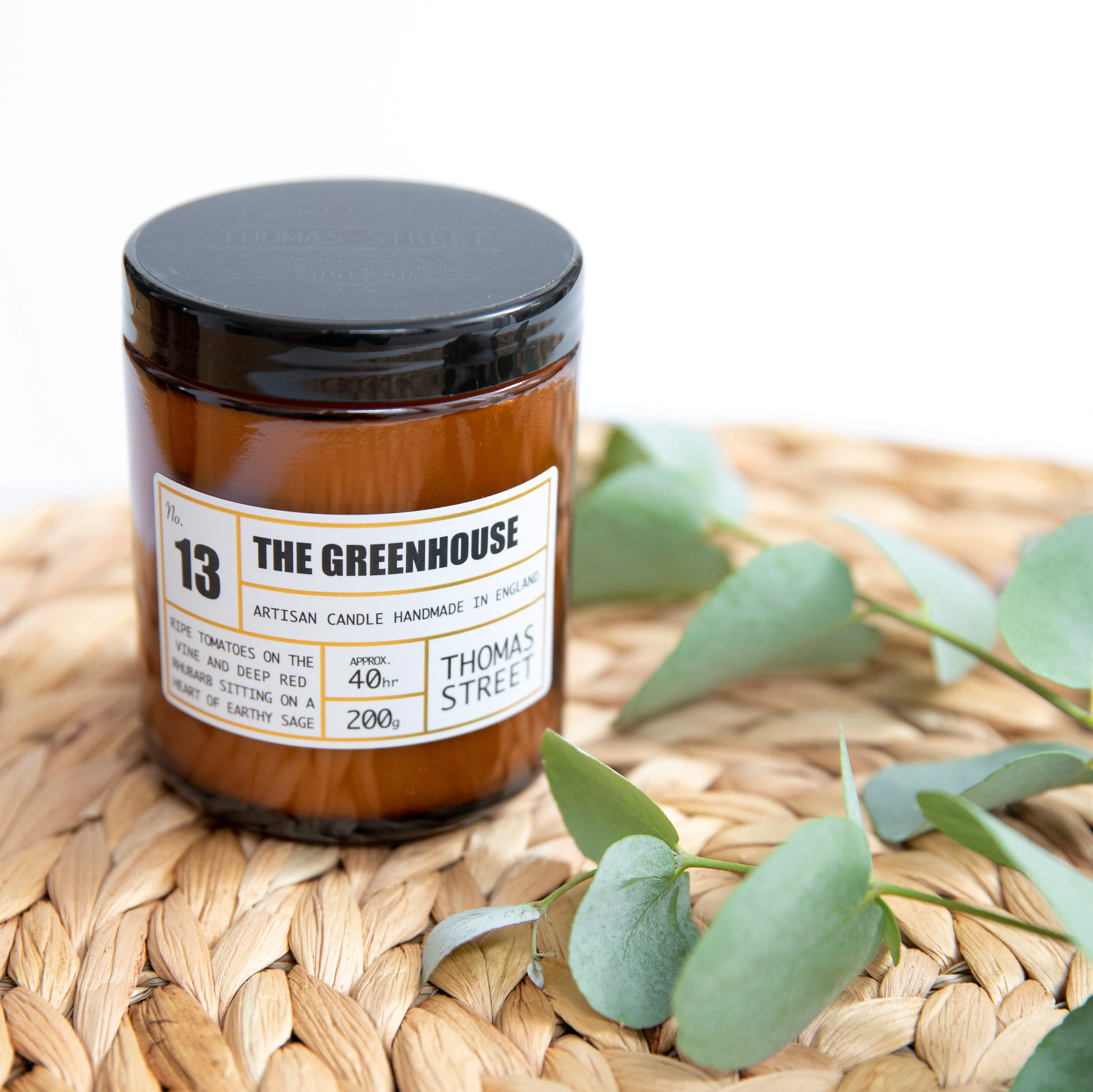 Thomas Street The Greenhouse Soy Wax Scented Candle - Image 2