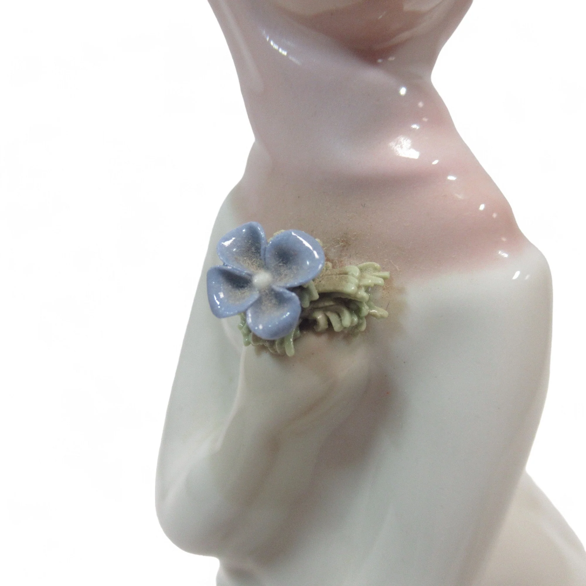 Torralba Porcelain Figure Girl Holding Flower Basket | Preloved - Image 6