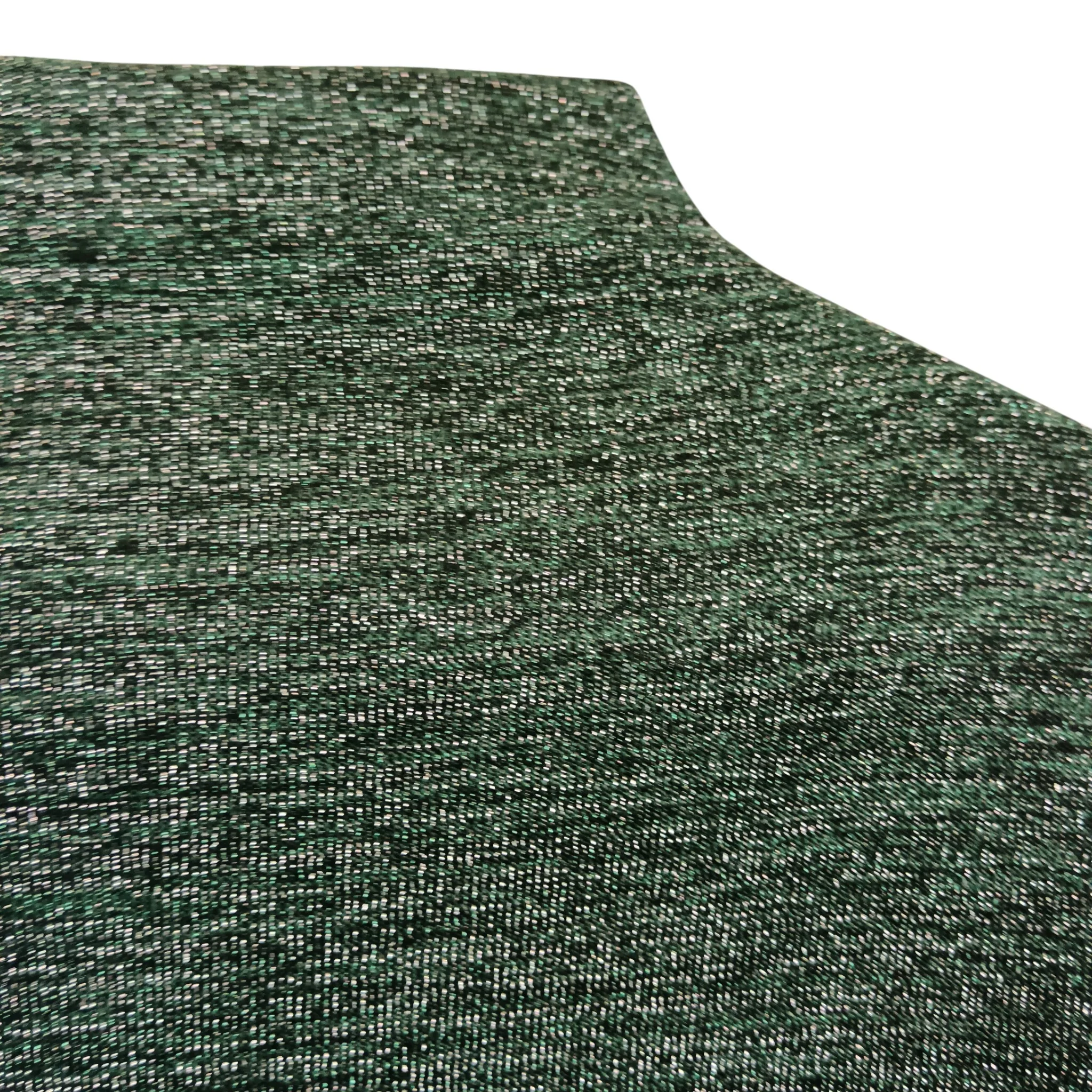 Traffic People Bottle Green Sparkly Women's Top UK L- Tags On - Womenswear | Pre-loved - Image 4