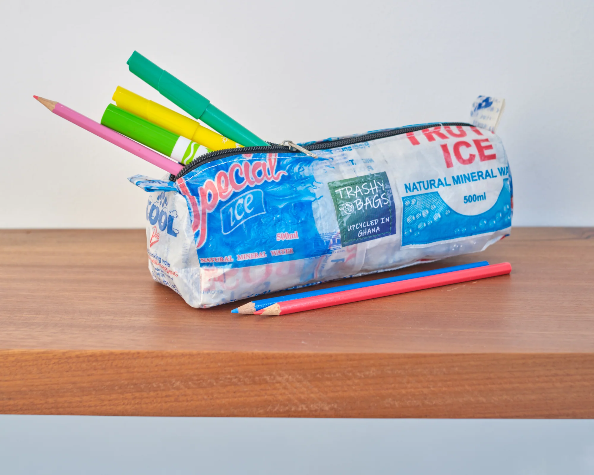 Trashy Bags Africa Recycled Plastic Pencil Case - Image 2