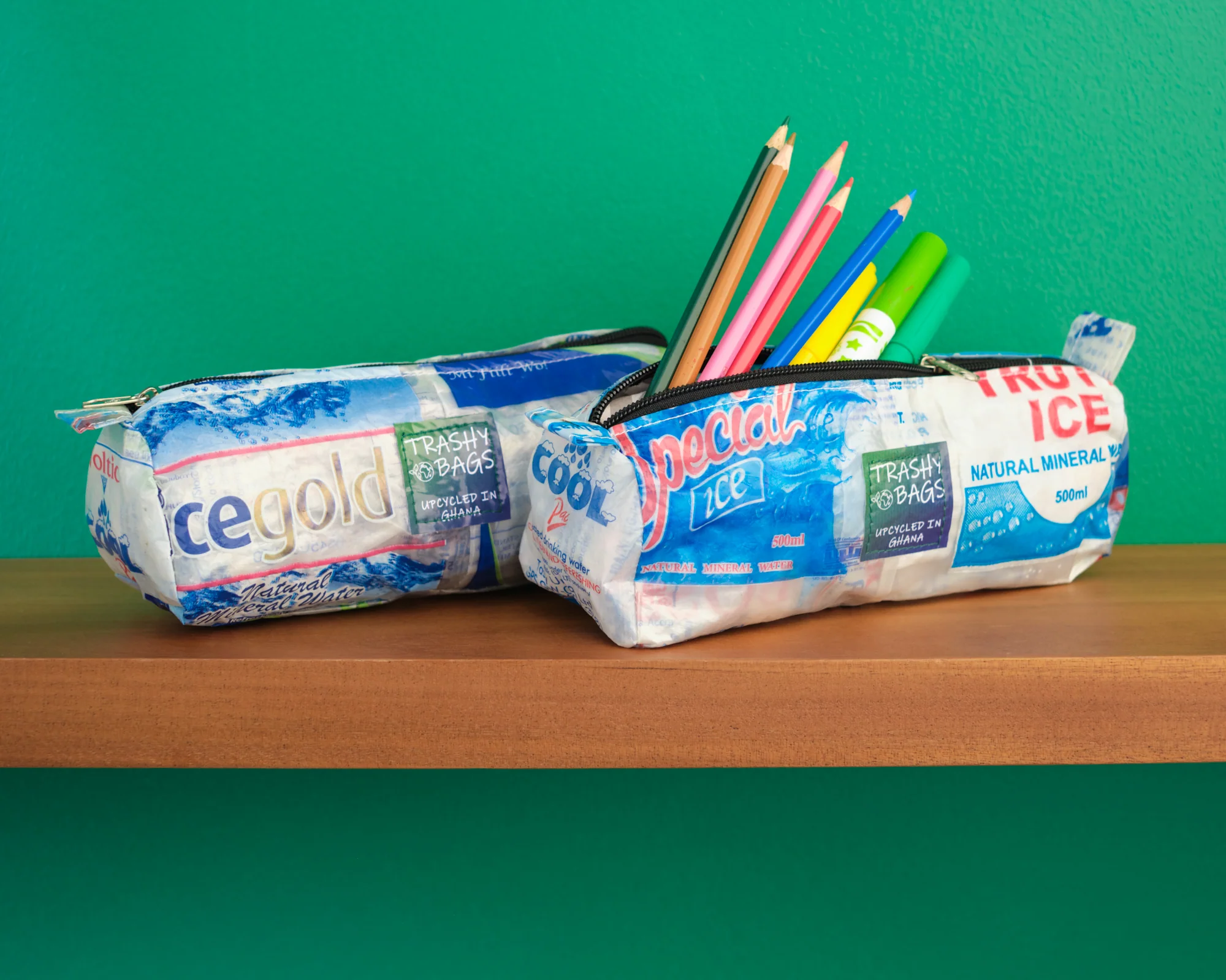 Trashy Bags Africa Recycled Plastic Pencil Case - Image 3