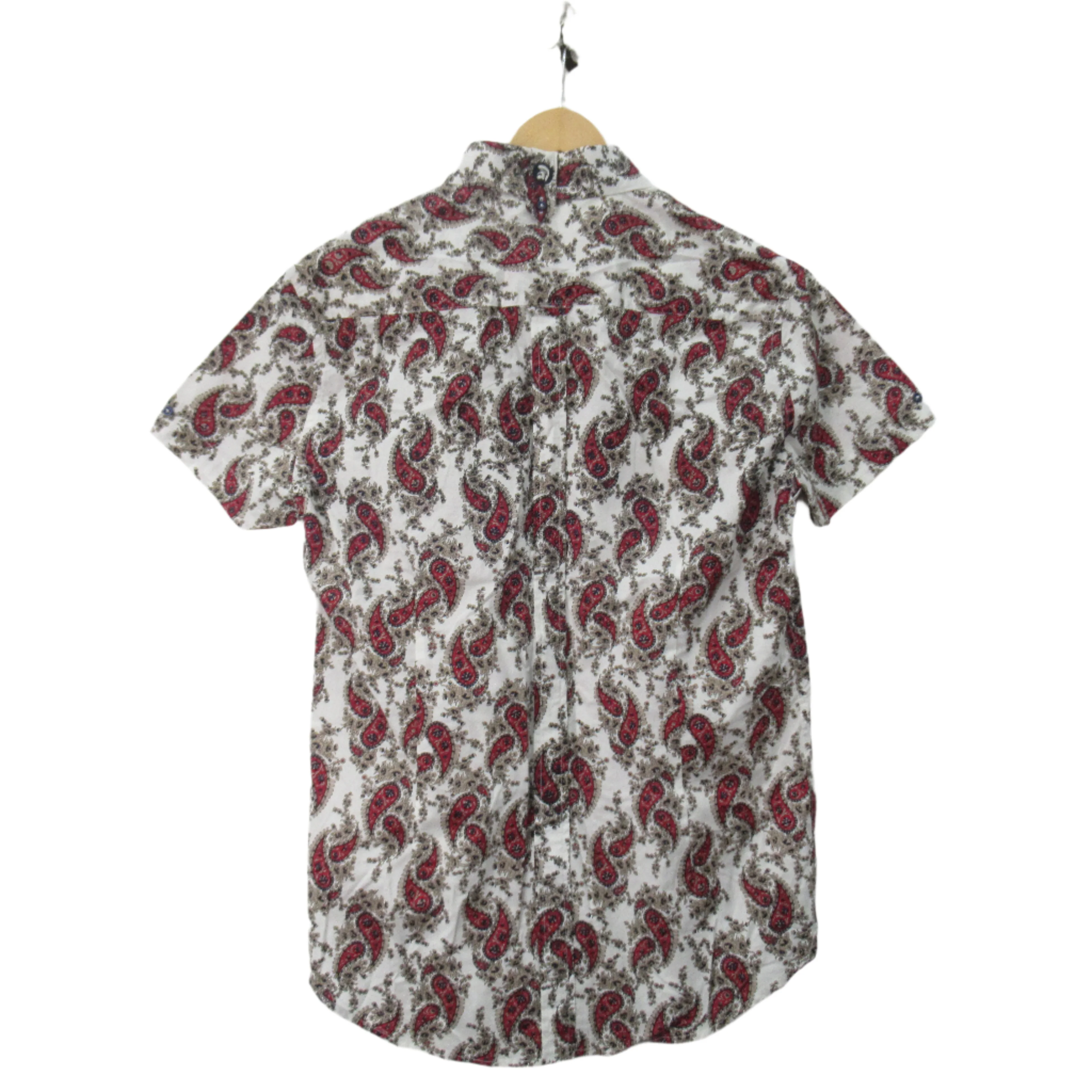 Trojan Shirt Medium Multicoloured Paisley Menswear | Pre-loved - Image 4