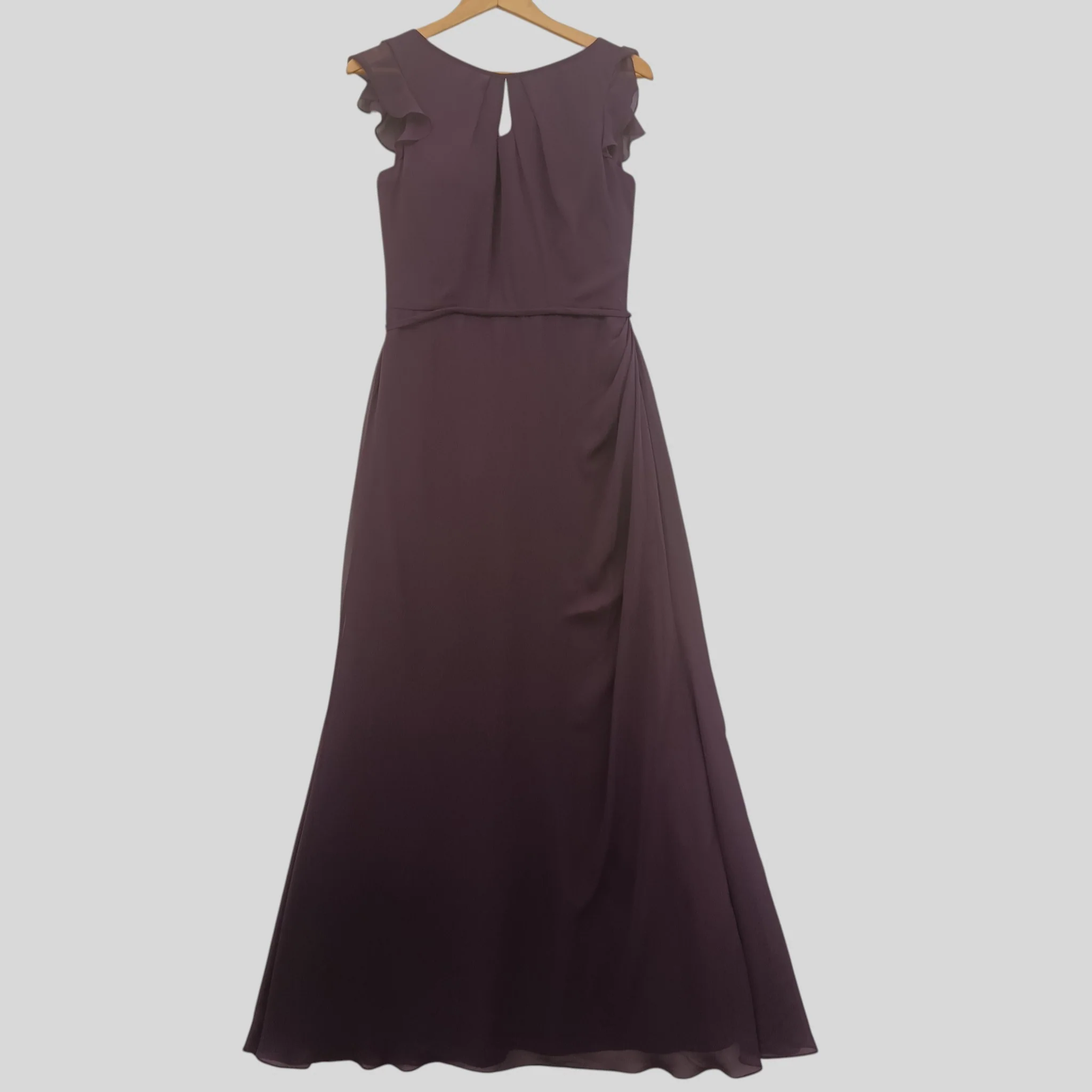 True Bride Bridesmaids  Purple Long Dress Dress UK 12  Womenswear | Pre-loved