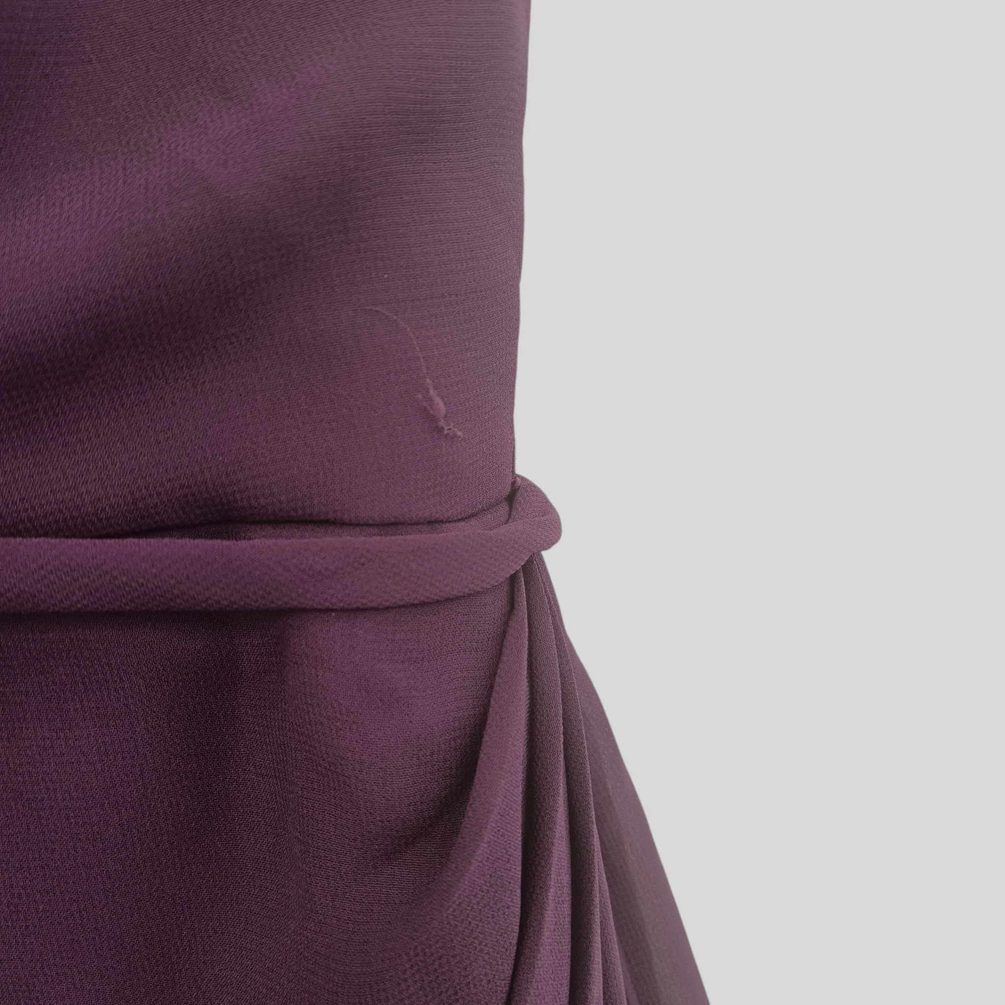 True Bride Bridesmaids  Purple Long Dress Dress UK 12  Womenswear | Pre-loved - Image 5