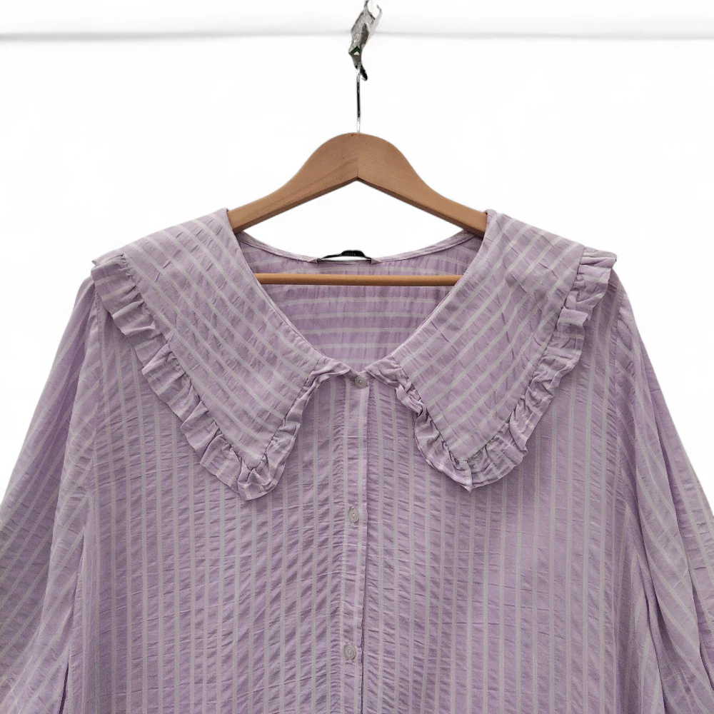 TU Woman Blouse Shirt Lilac UK 22 Womenswear | Pre-loved - Image 2