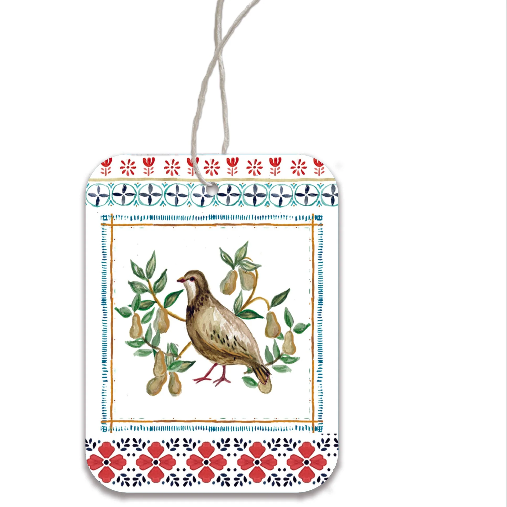 Twelve Days set of gift wrap sheets and tags - Image 4