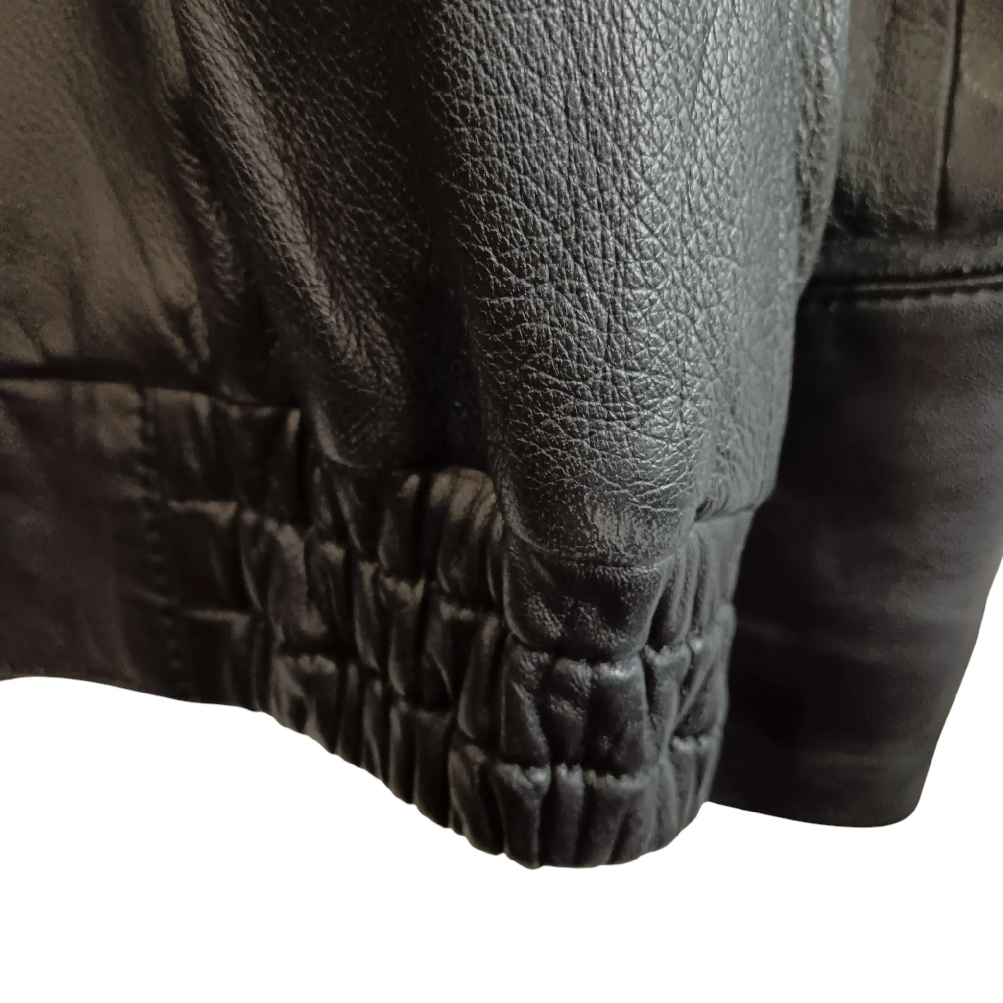 Unbranded Vintage Black Leather Women's Jacket UK X-Large Womenswear | Pre-loved - Image 6