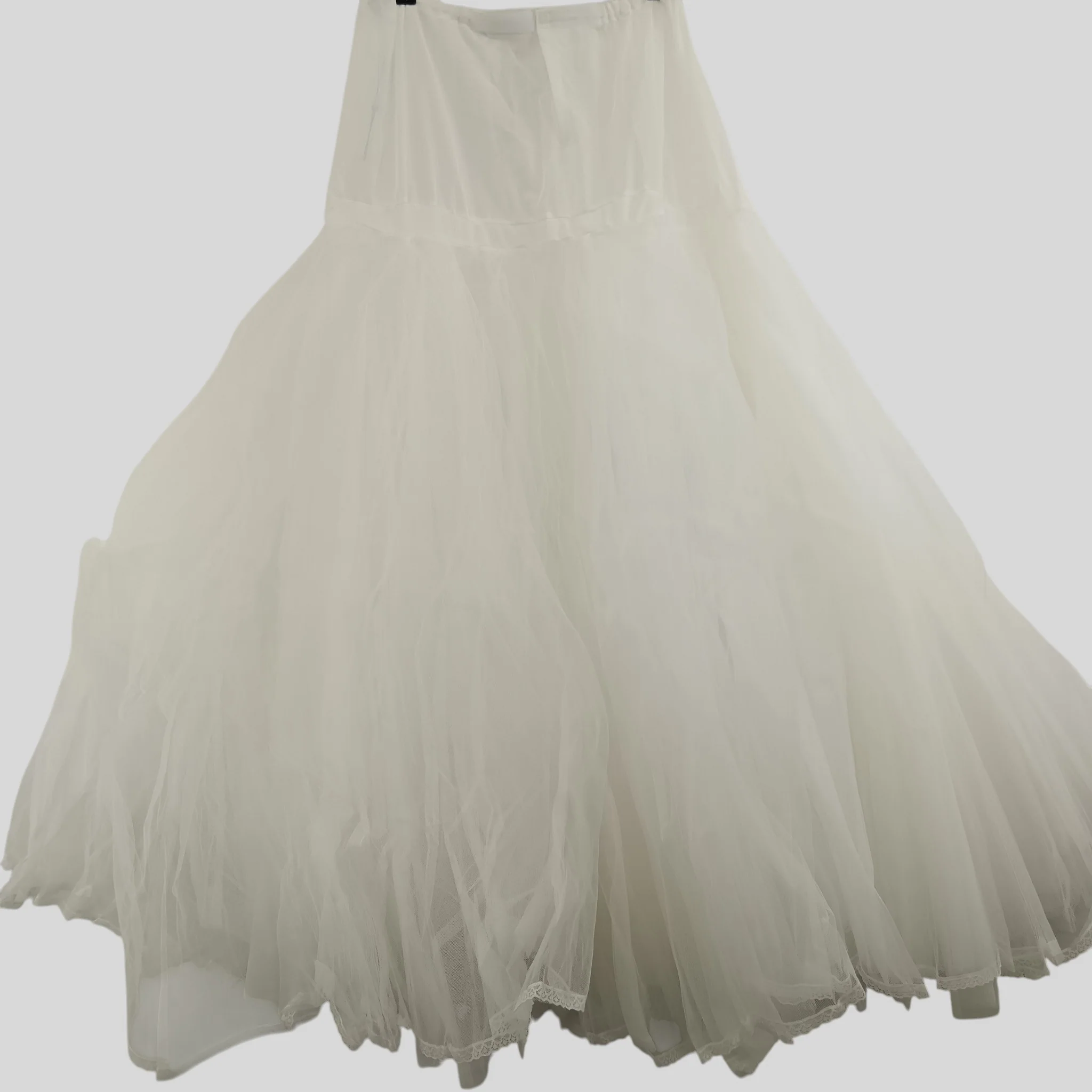 Amixi White Tule Layered A-line Underskirt UK M/L -Tags On - Womenswear | Pre-loved - Image 2
