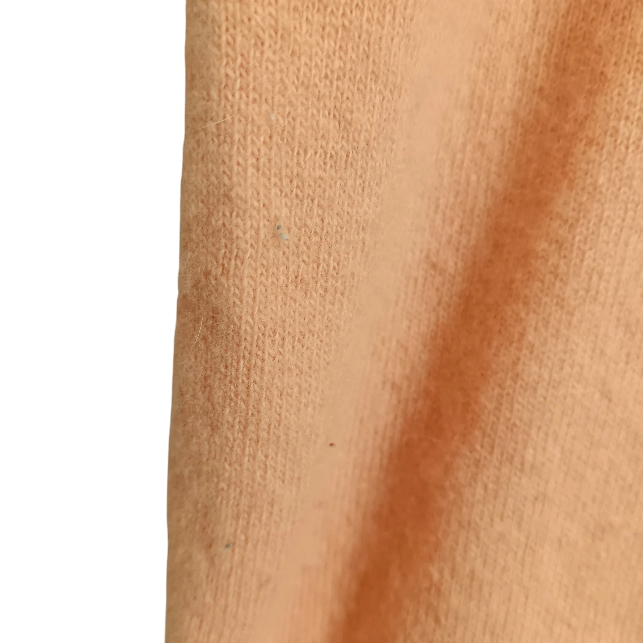 United Colors of Benetton Orange Knitted Turtleneck Women's Jumper UK M - Womenswear | Pre-loved - Image 3