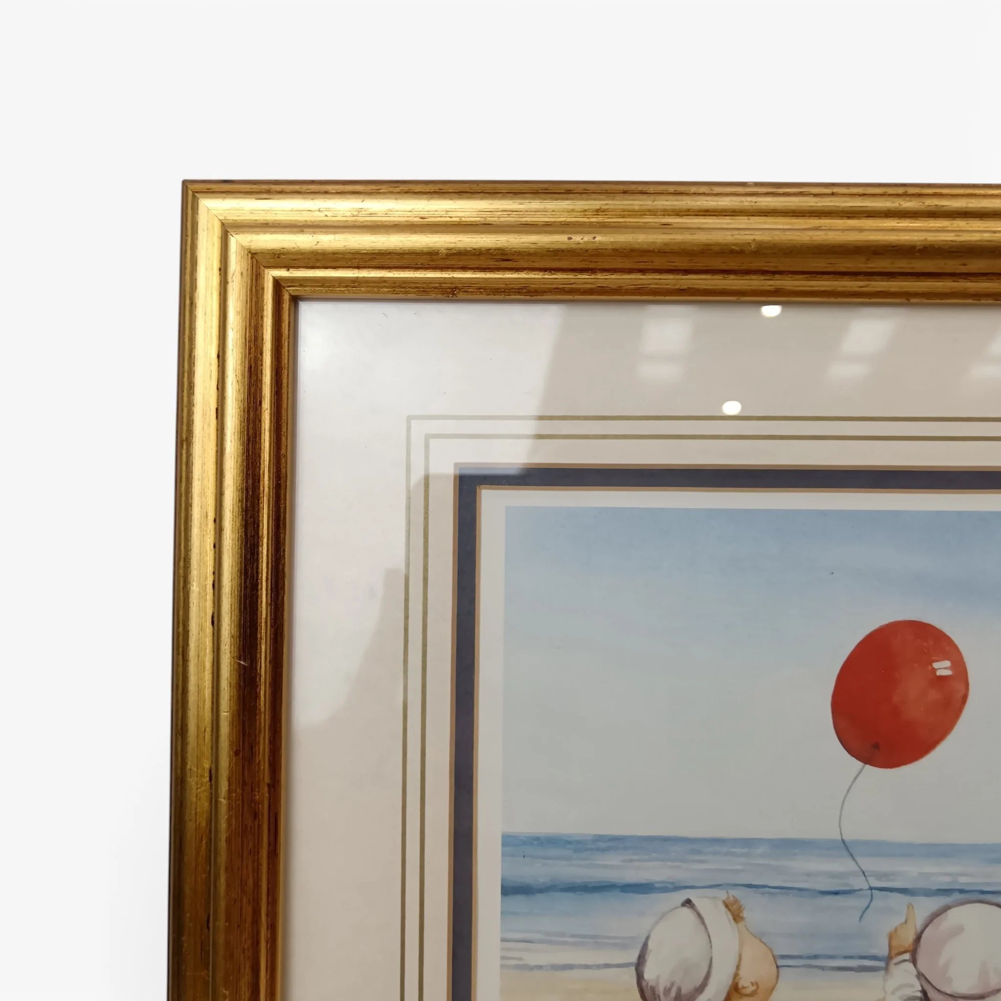 'Up, Up and Away' by Faye Whittaker Art Print Limited Edition 2191/2450 Framed | Pre-loved - Image 3