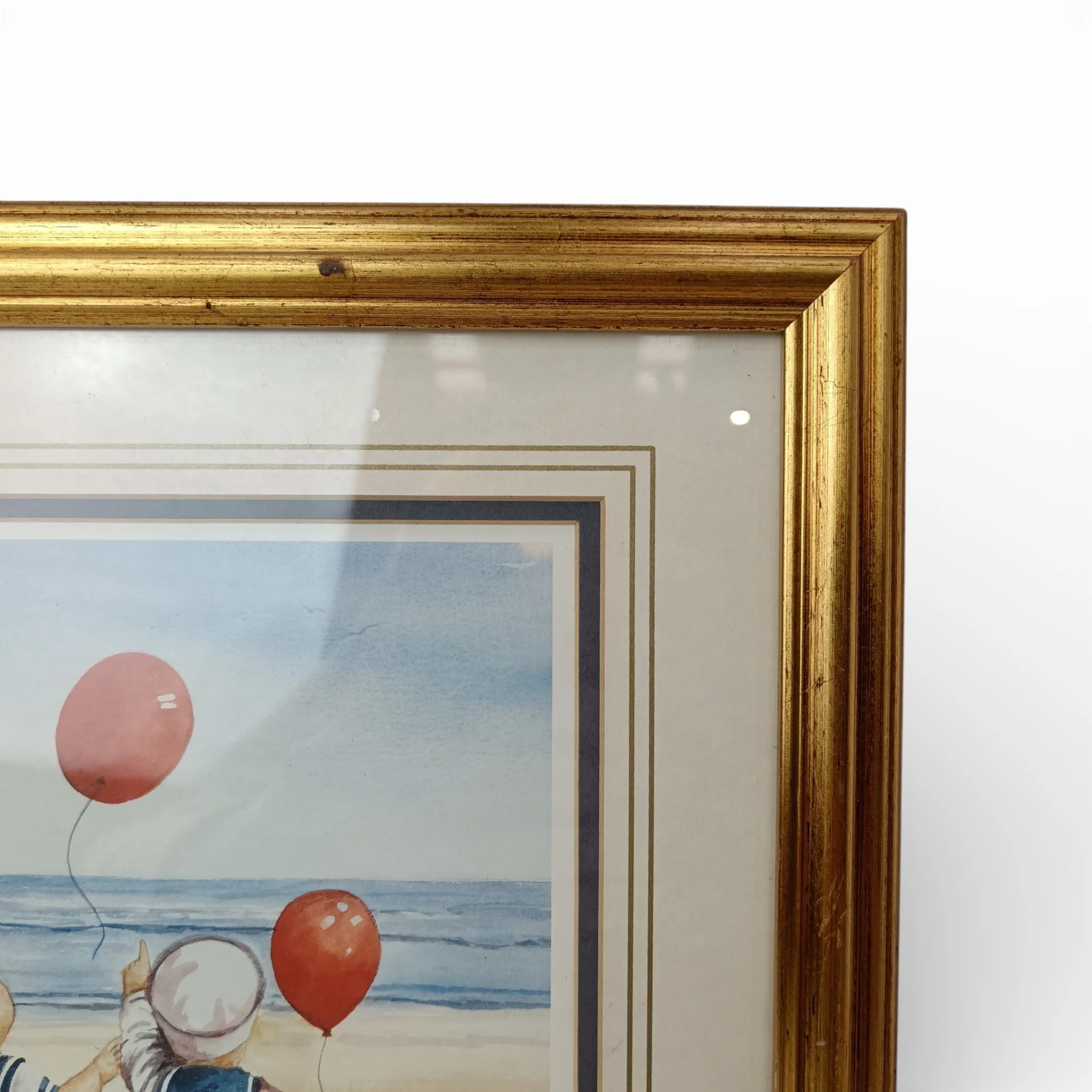 'Up, Up and Away' by Faye Whittaker Art Print Limited Edition 2191/2450 Framed | Pre-loved - Image 4