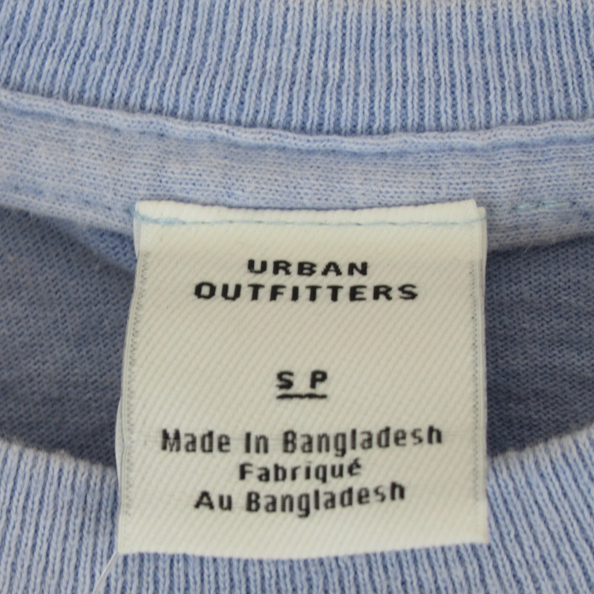 Urban Outfitters T Shirt Small Blue Menswear | Preloved - Image 3
