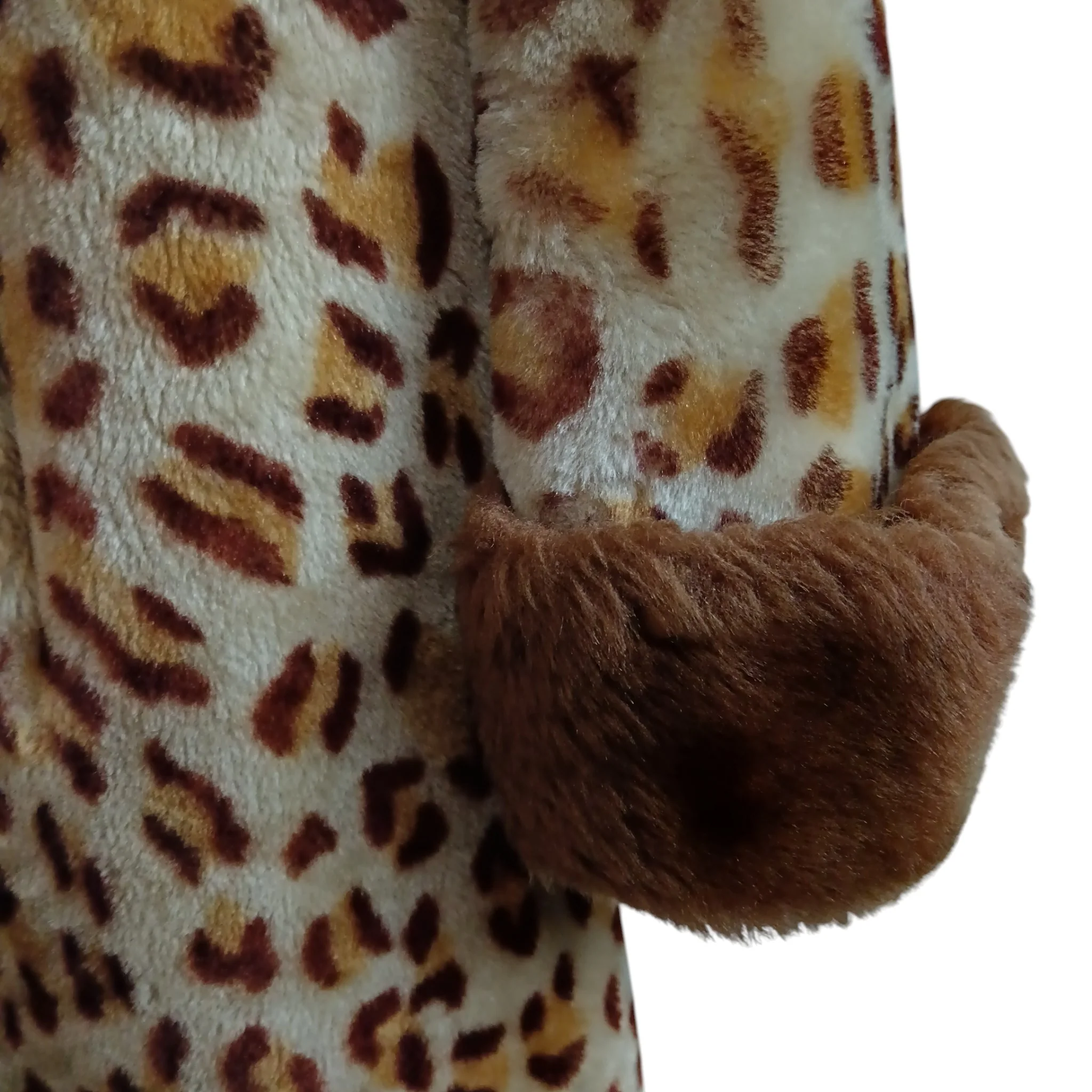 Vintage Coat - Royal Caster - Best Beaver Lamb - Leopard Print  Women's Large -Womenswear | Pre-loved - Image 5