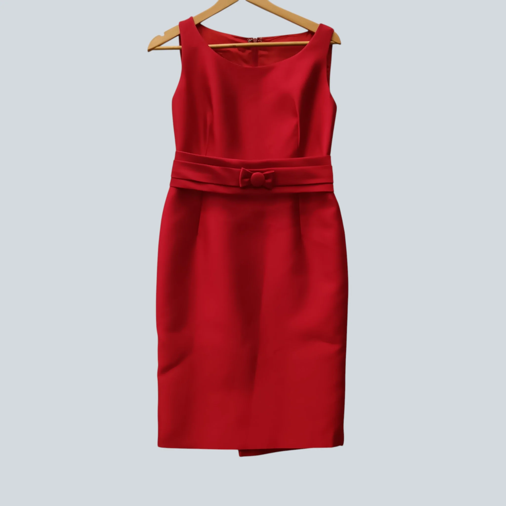 Vintage Teresa Ripoll Ladies Special Occasion Red Two Tones Ladies Outfit UK 14 Womenswear | Pre-loved - Image 3