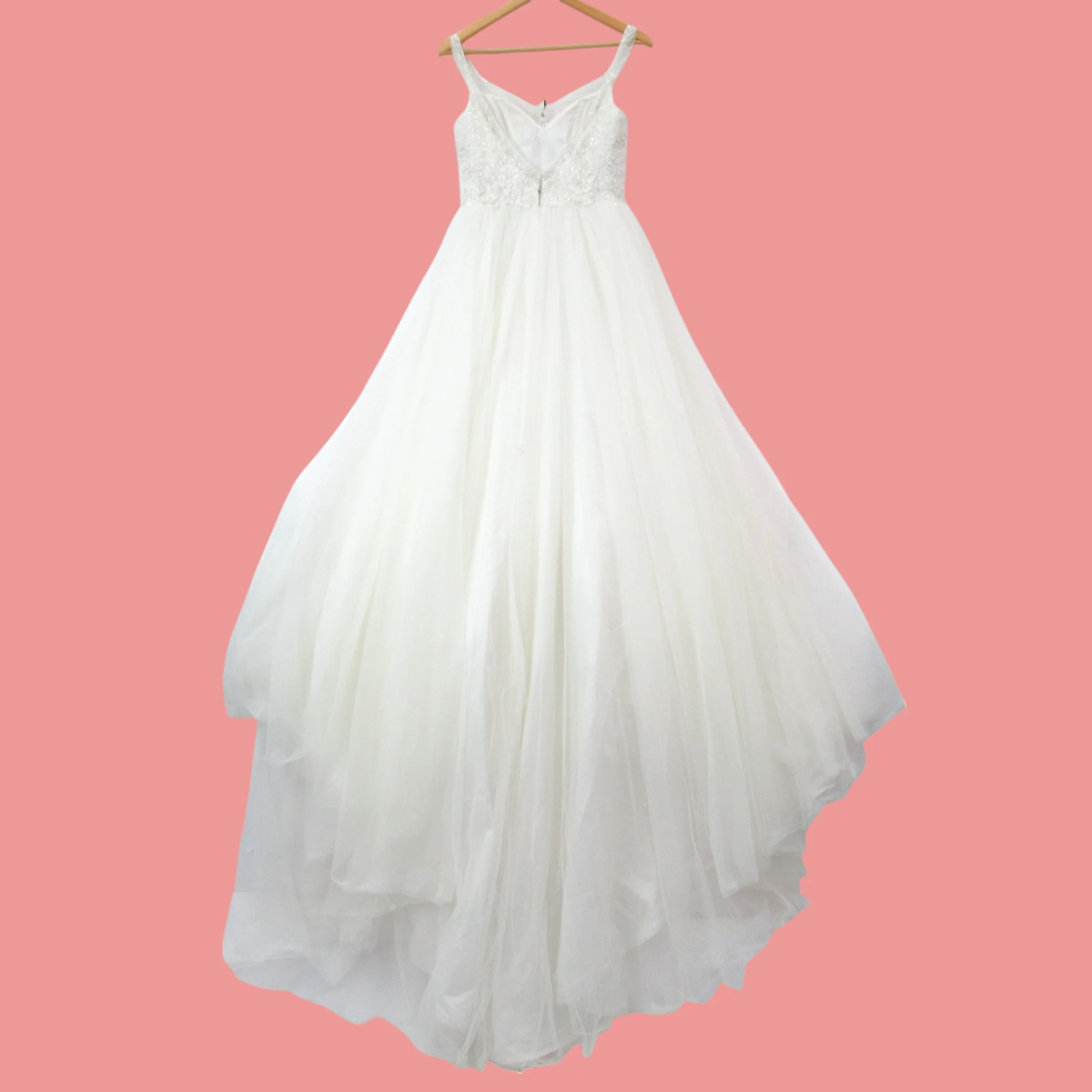 Viva Bride Wedding Dress Ivory UK 12 Womenswear | Pre-loved - Image 3
