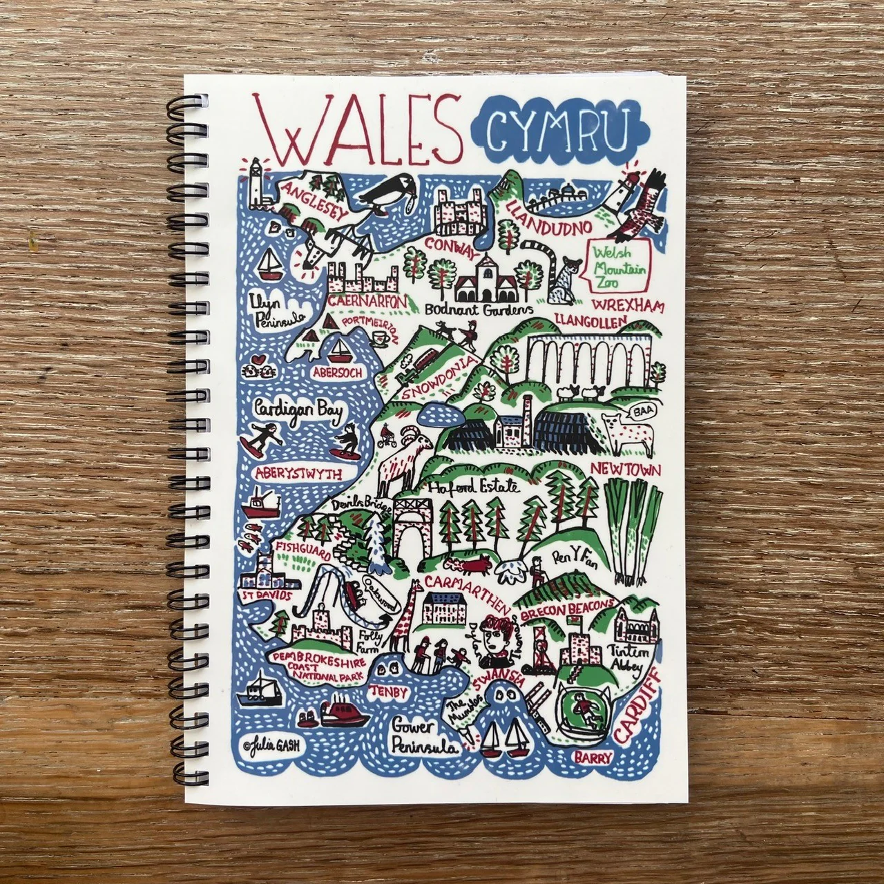 Wales Julia Gash | Notebook