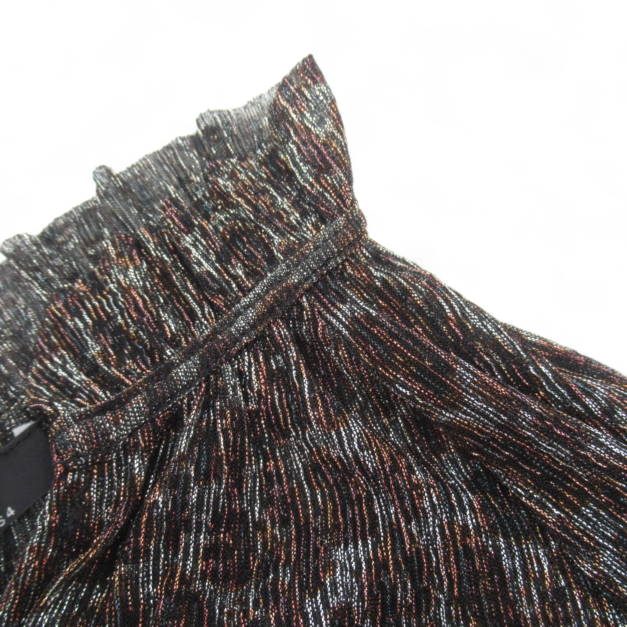 Wallis Metallic Boho Top UK 8 Bronze Womenswear | Pre-loved - Image 6