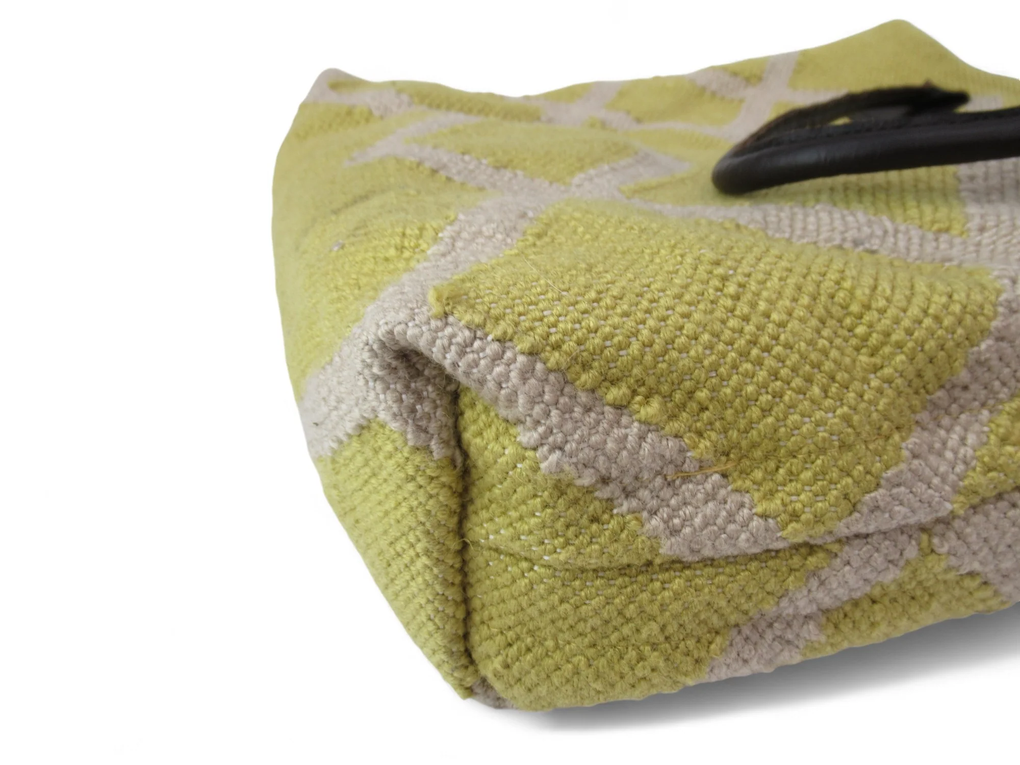 Weaver Green Tote Shopping Hand Bag Womenswear | Preloved - Image 6