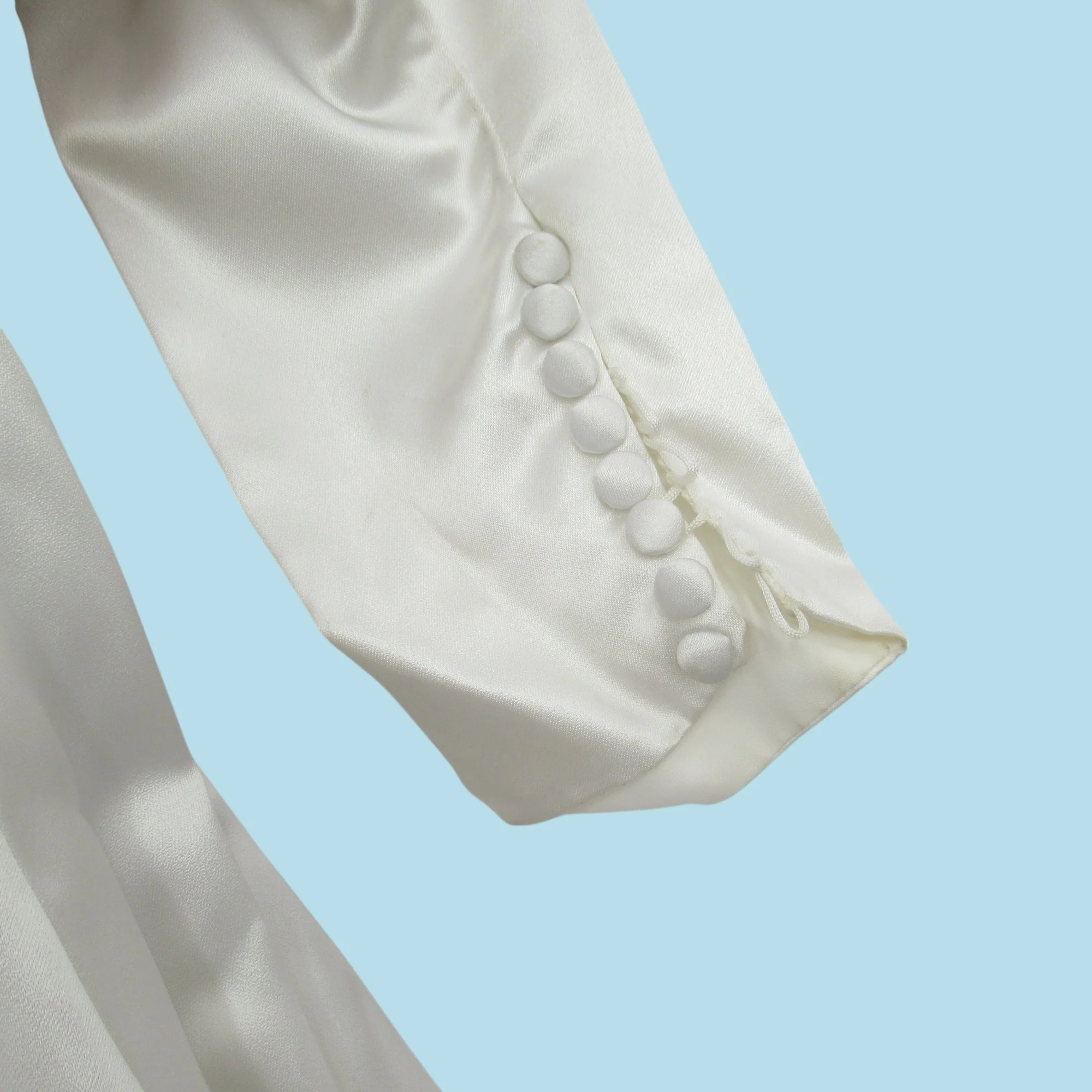 Wedding Dress Vintage Lace White Small Veil Womenswear | Pre-loved - Image 5