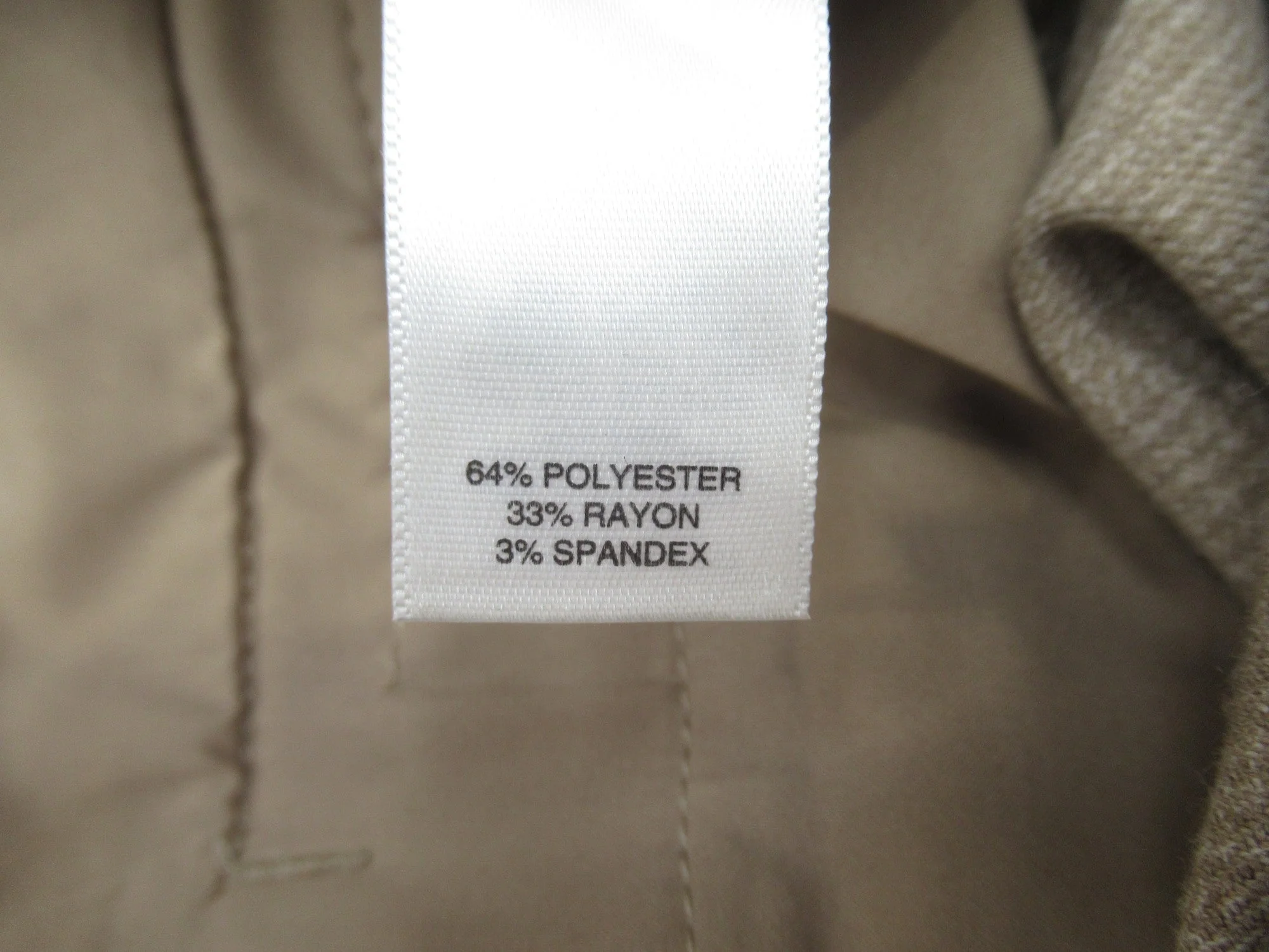 White Black Small Beige Trouser Suit Womenswear | Preloved - Image 7