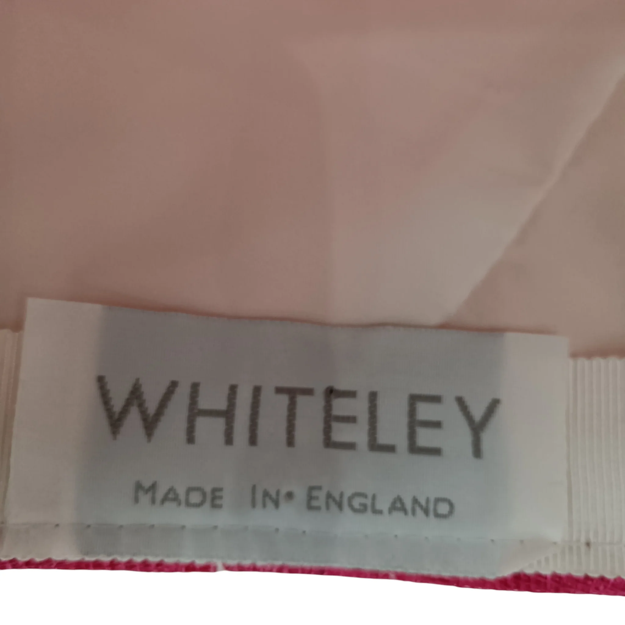 Whiteley Fuchsia With Black Rose Detail Special Occasion Wedding Hat Womenswear | Pre-loved - Image 6