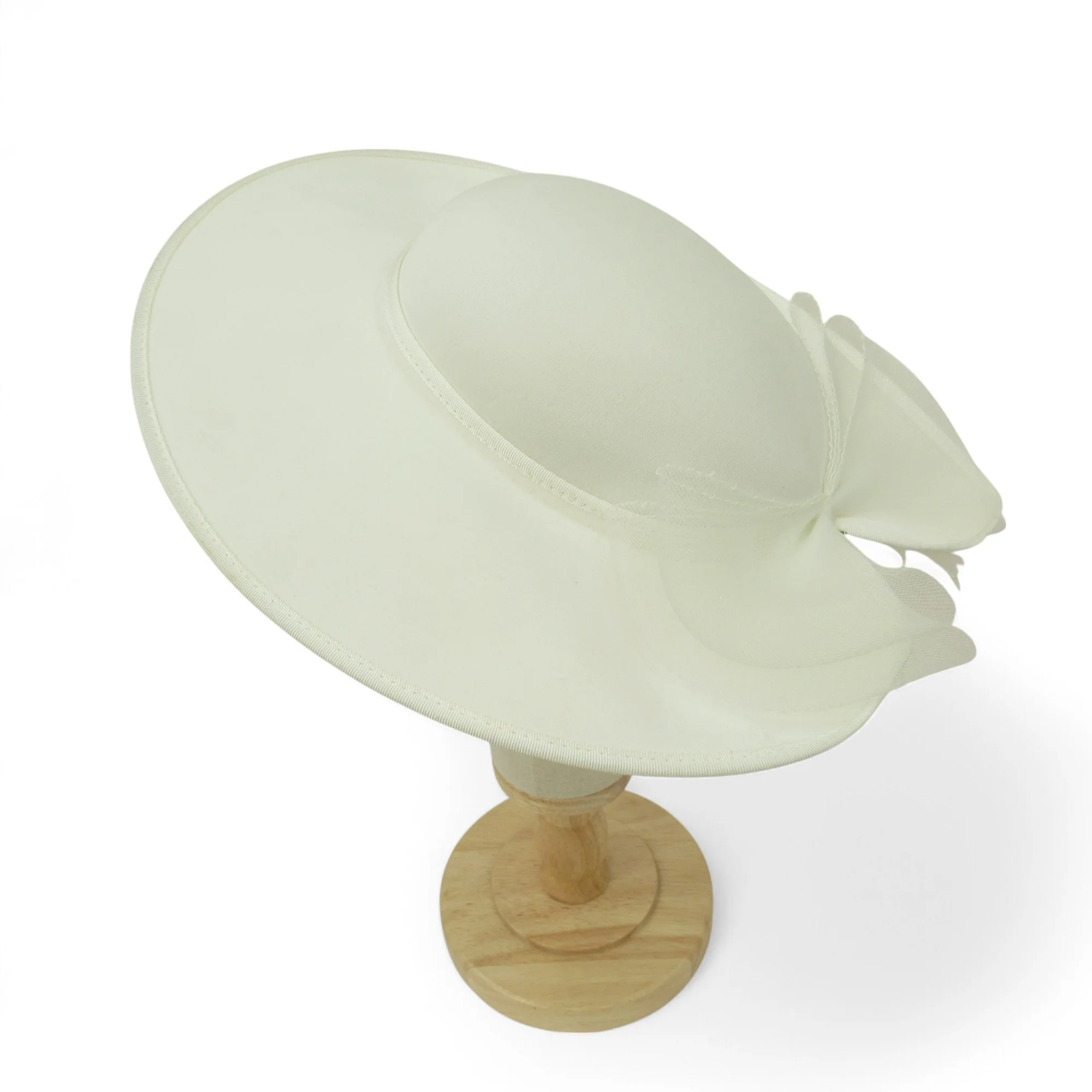 Your Sixth Sense Mother Of Bride Vintage Hat White Womenswear | Pre-loved - Image 2
