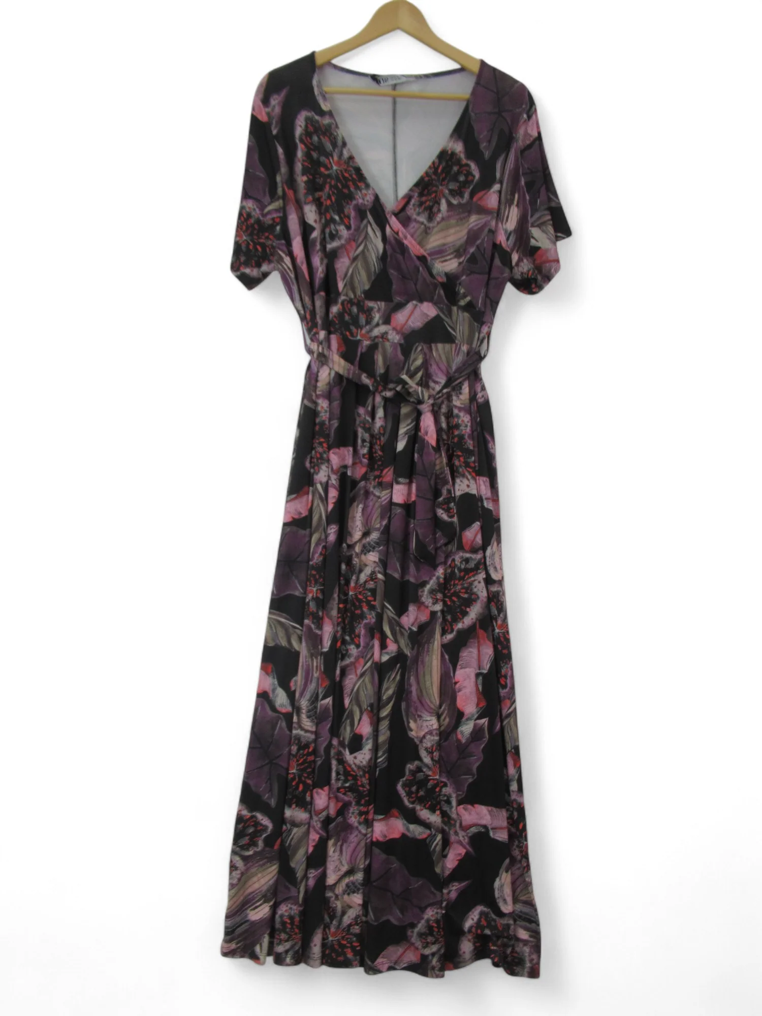 Yours Belted Dress UK 22-24 Multicoloured Womenswear | Pre-loved