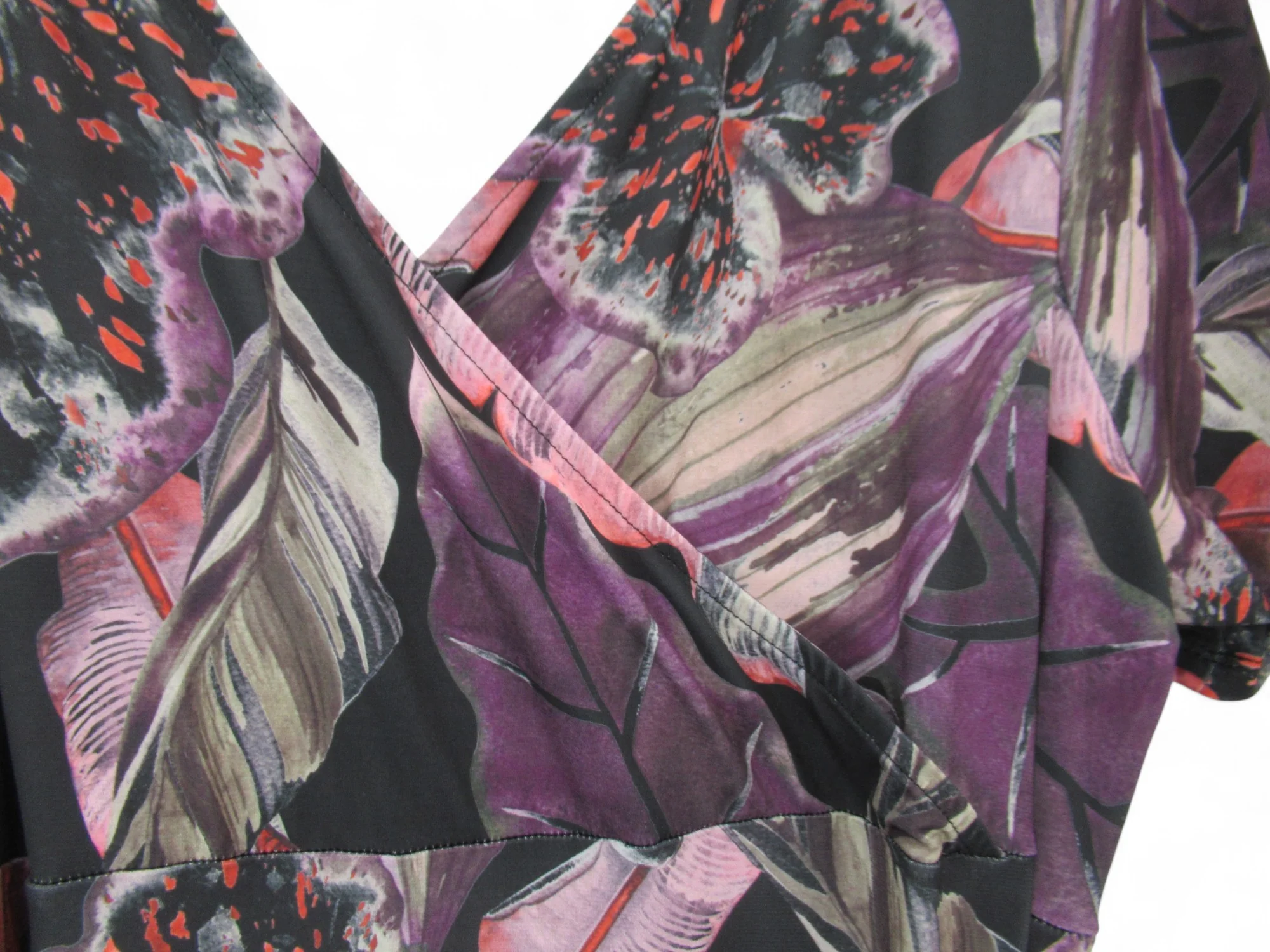 Yours Belted Dress UK 22-24 Multicoloured Womenswear | Pre-loved - Image 3